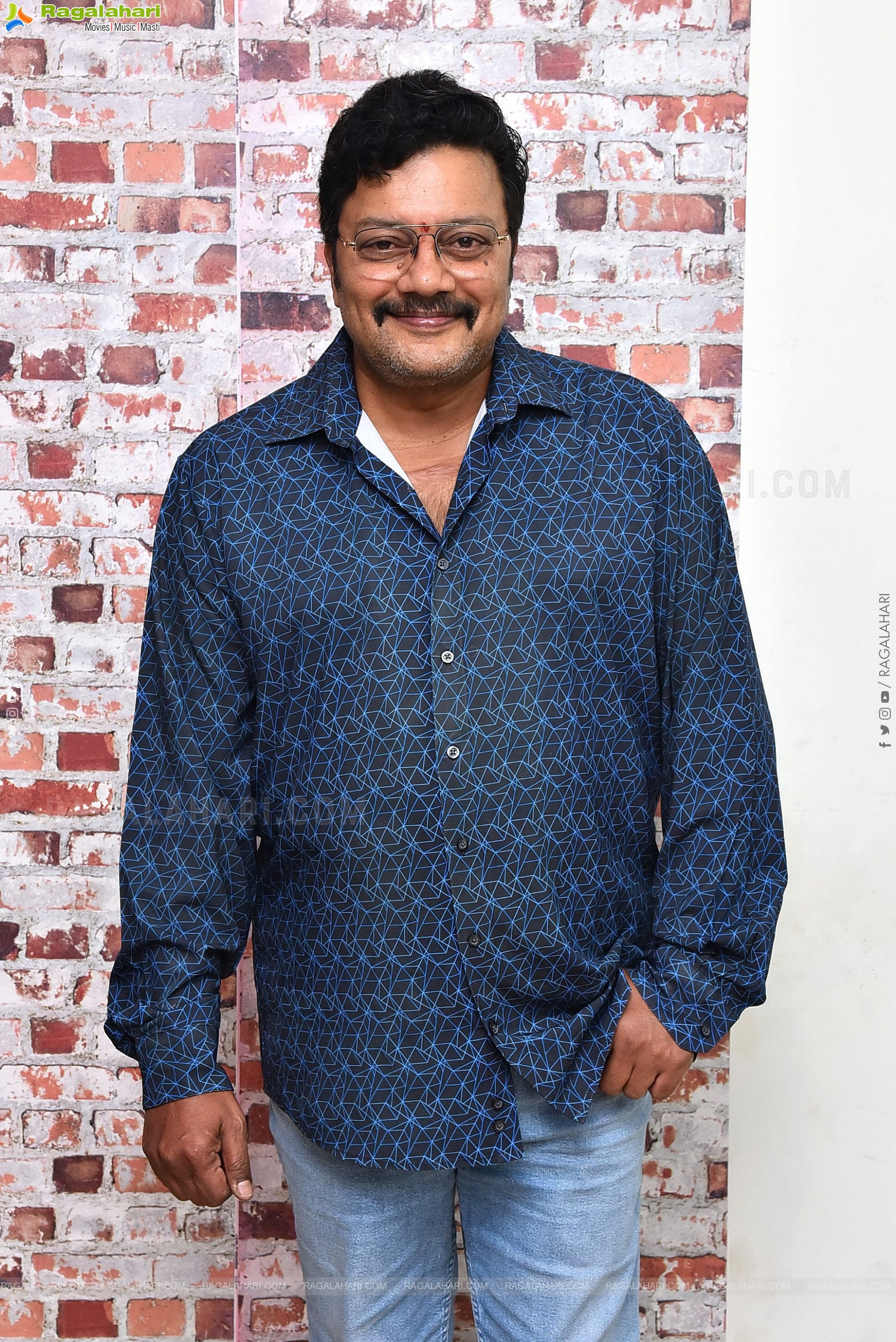 Saikumar at Gandhara Movie Interview, HD Photo Gallery