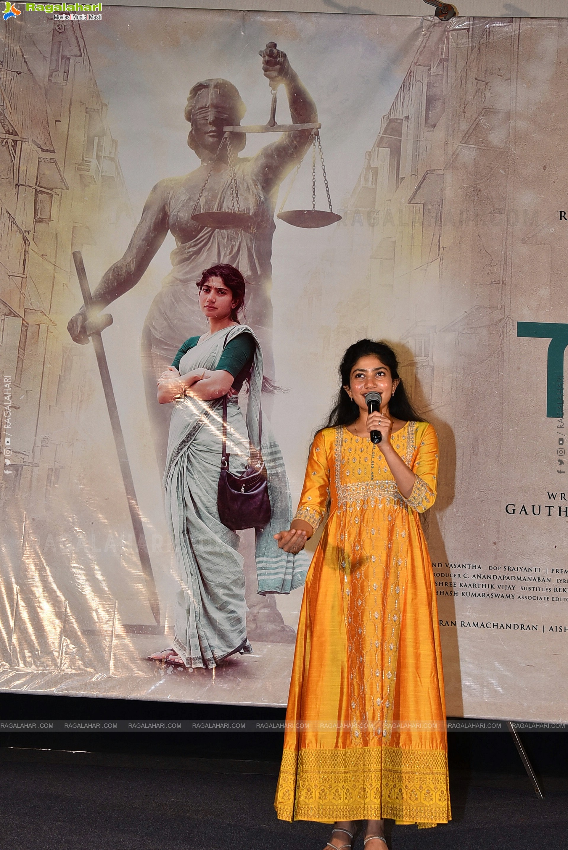 Sai Pallavi at Gargi Movie Success Meet, HD Photo Gallery