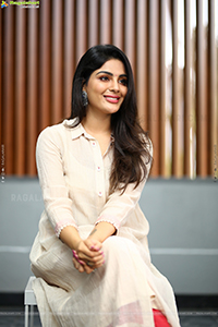 Samyuktha Menon at Bimbisara Interview