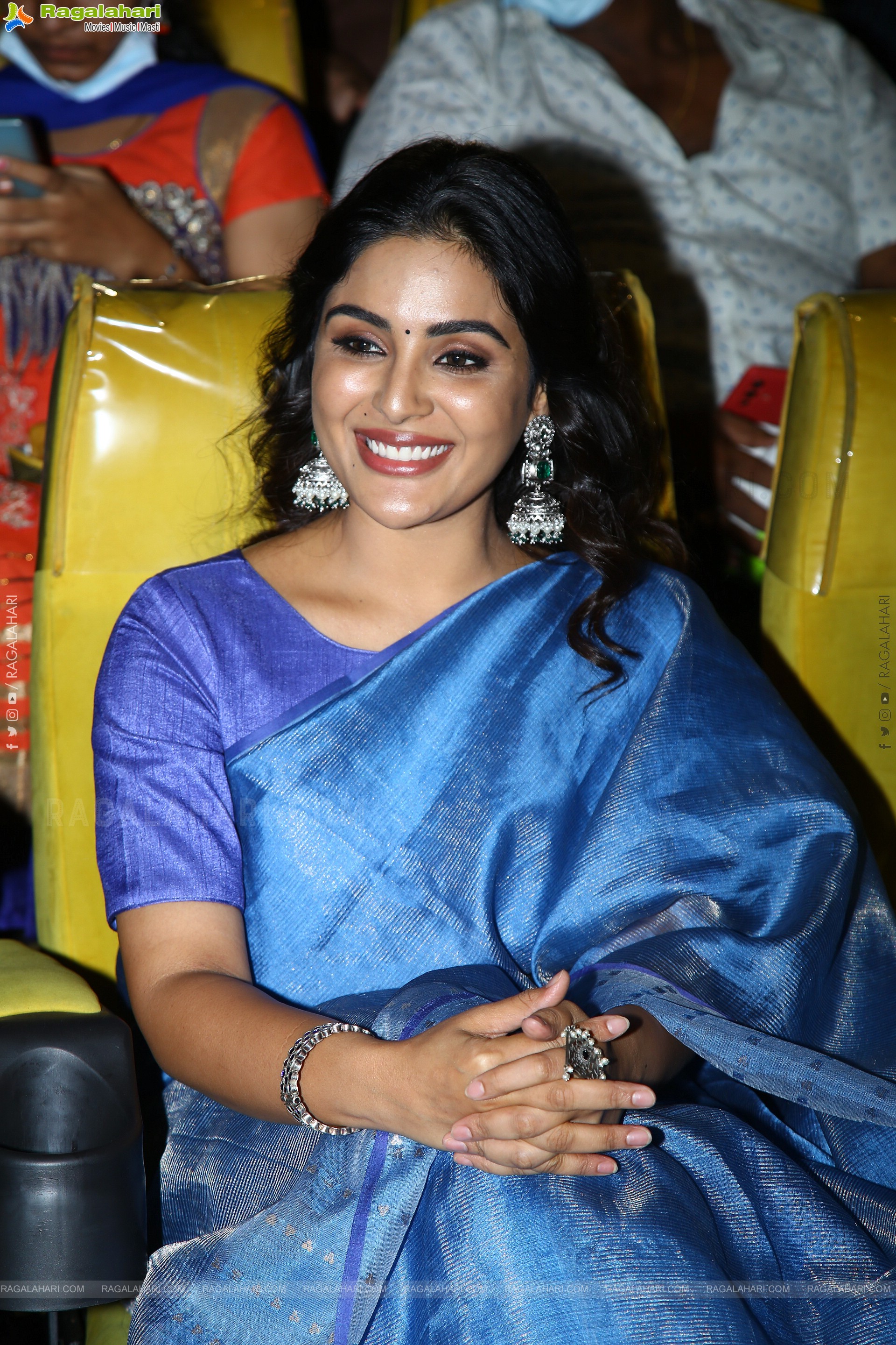 Samyuktha Memon Stills at Bimbisara Movie Trailer Launch, HD Photo Gallery