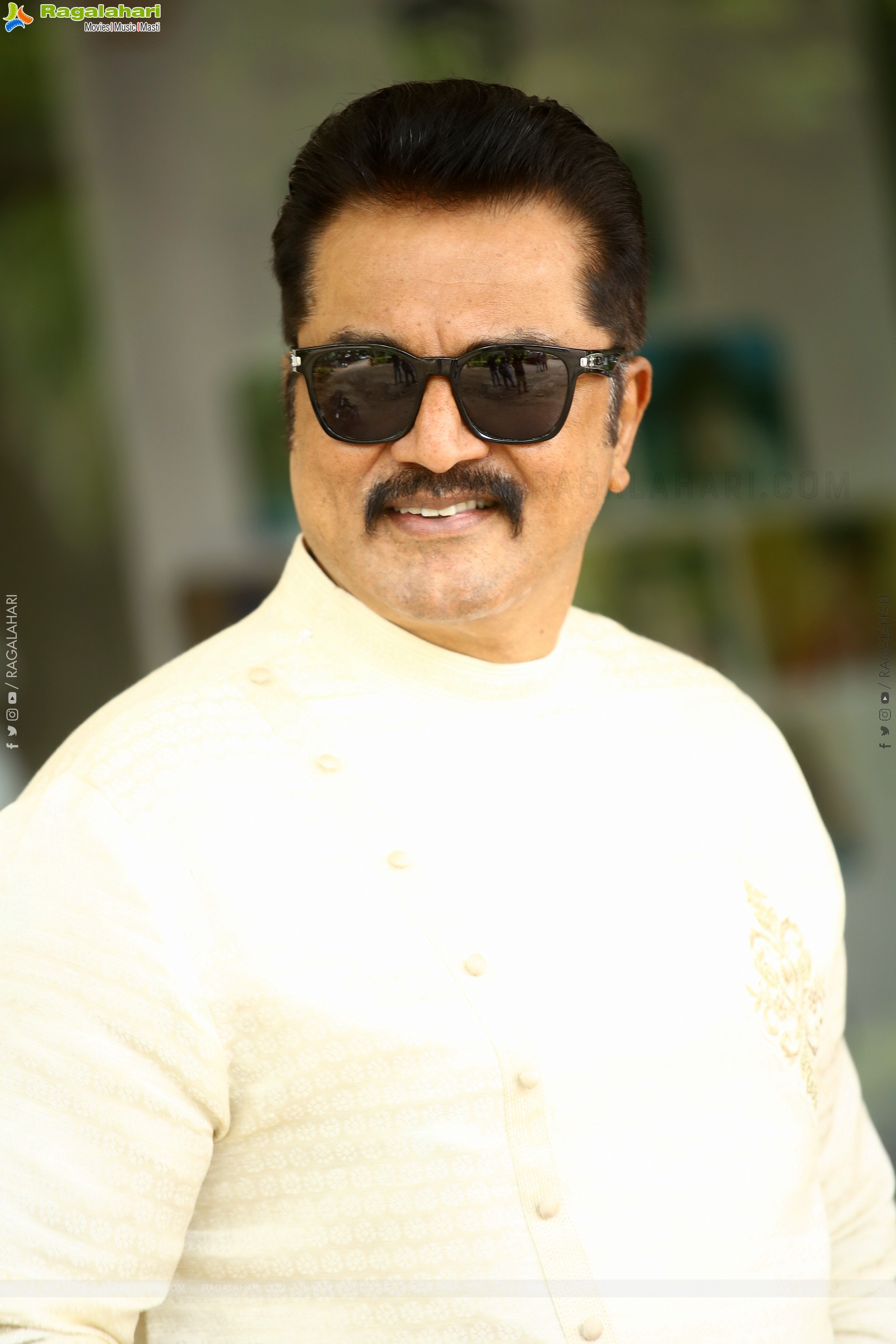 Actor Sarath Kumar at Parampara 2 Web Series Interview, HD Photo Gallery