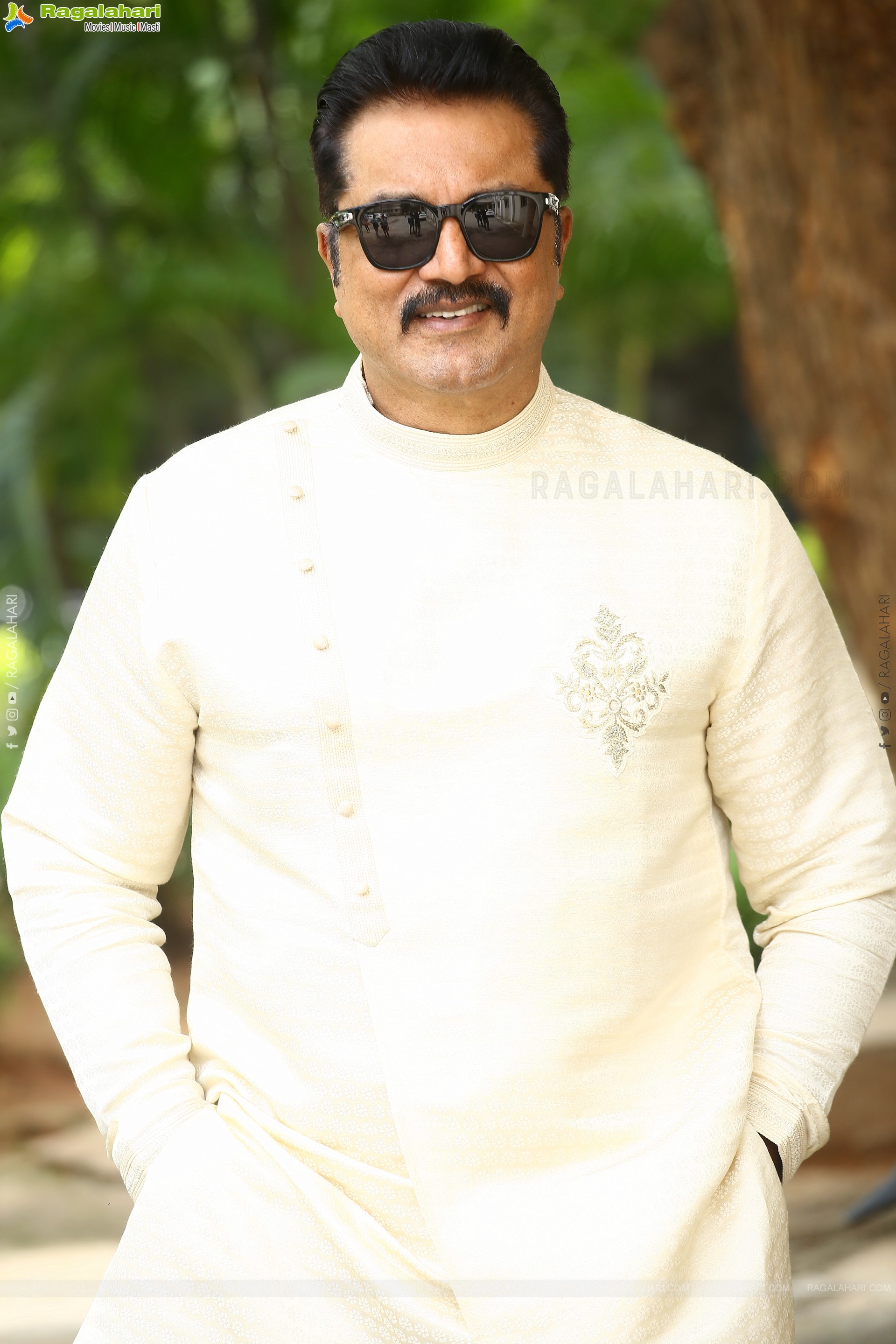 Actor Sarath Kumar at Parampara 2 Web Series Interview, HD Photo Gallery