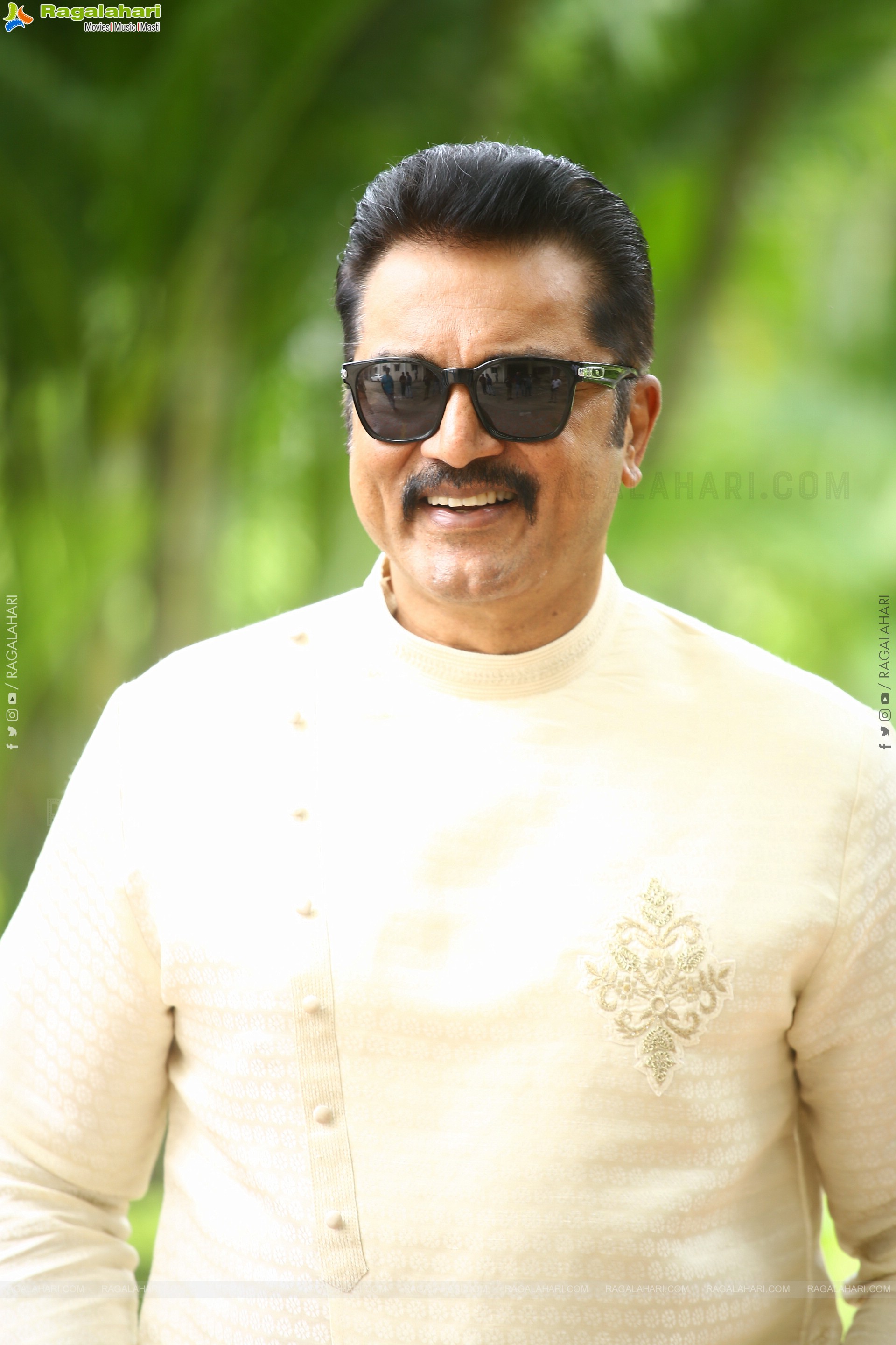 Actor Sarath Kumar at Parampara 2 Web Series Interview, HD Photo Gallery