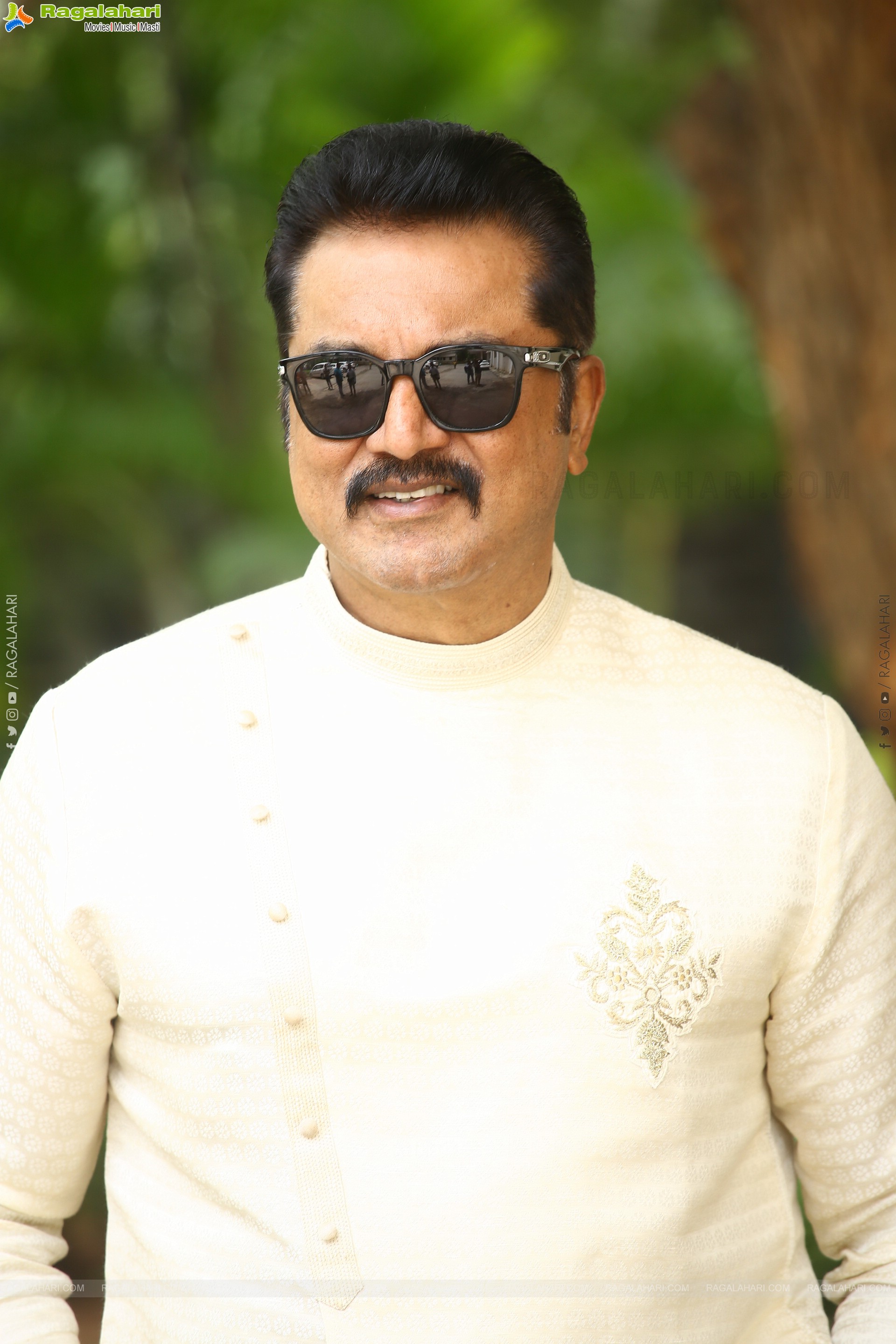 Actor Sarath Kumar at Parampara 2 Web Series Interview, HD Photo Gallery