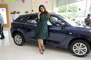 Srilekha at Fortune Toyota Showroom