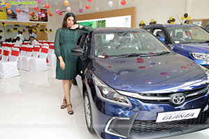 Srilekha at Fortune Toyota Showroom