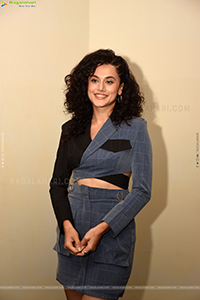 Taapsee Pannu at Shabaash Mithu Press Meet