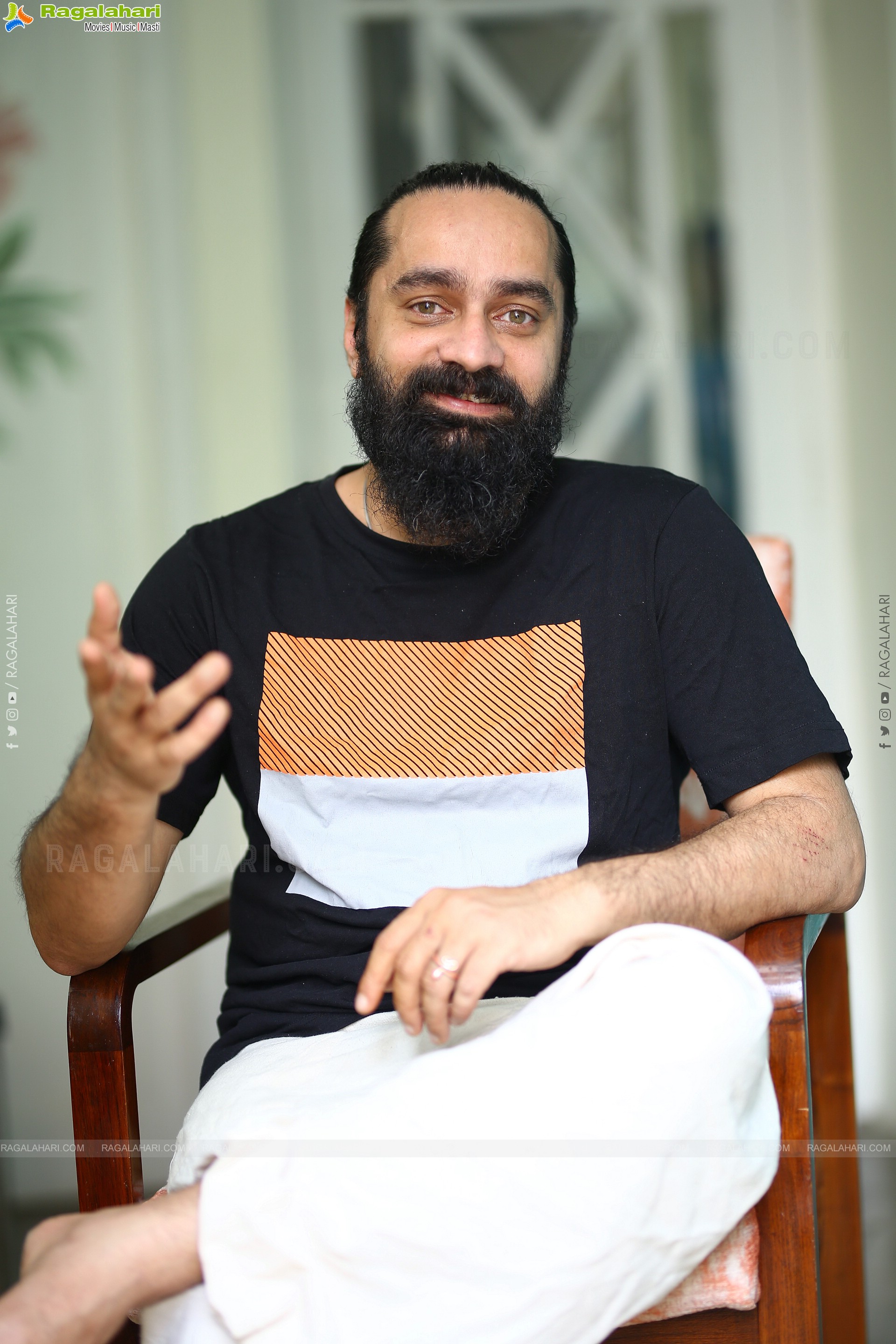 Music Director Vishal Chandrashekhar at Sita Ramam Interview