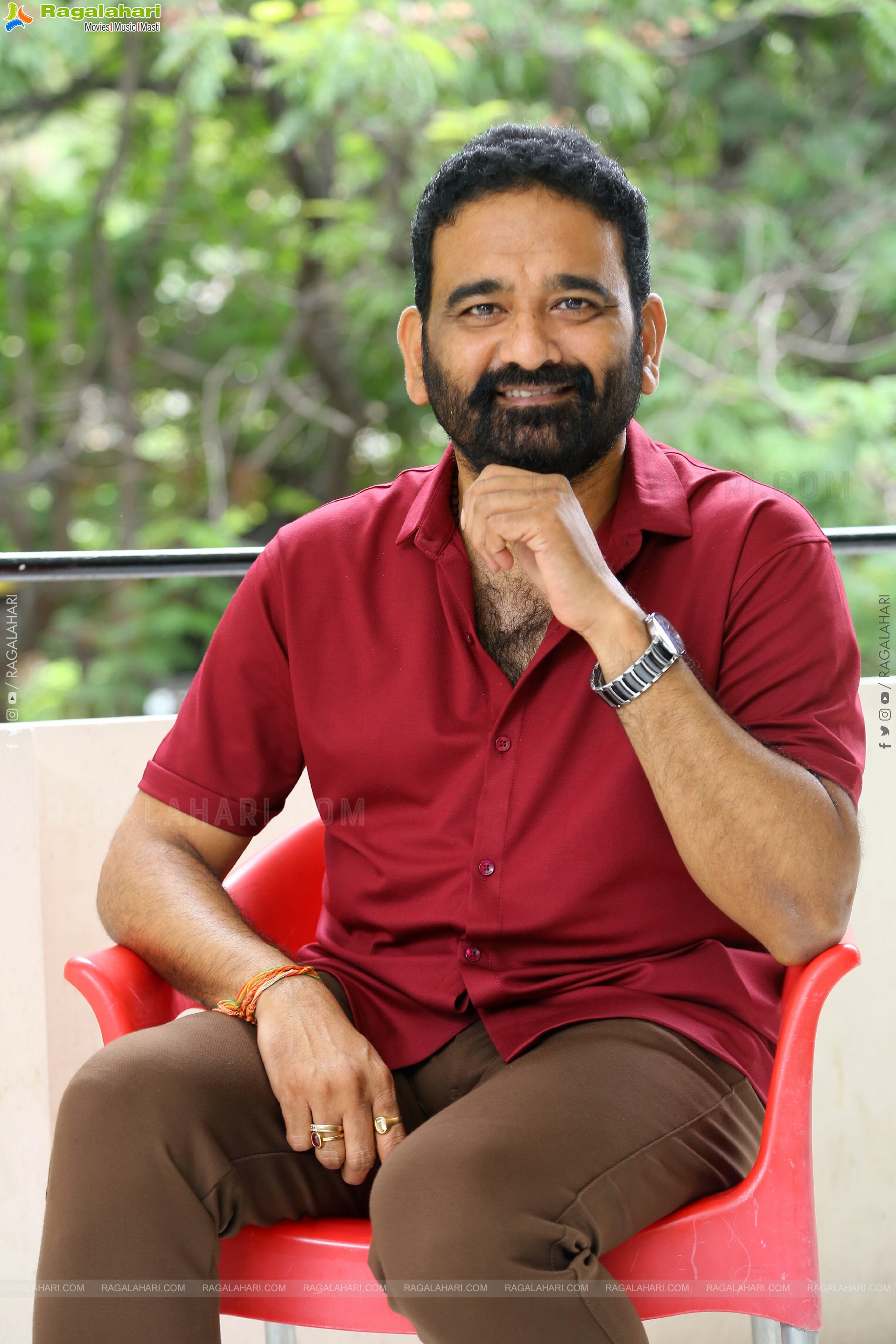 DY Chowdary at Love You Ram Interview, HD Gallery