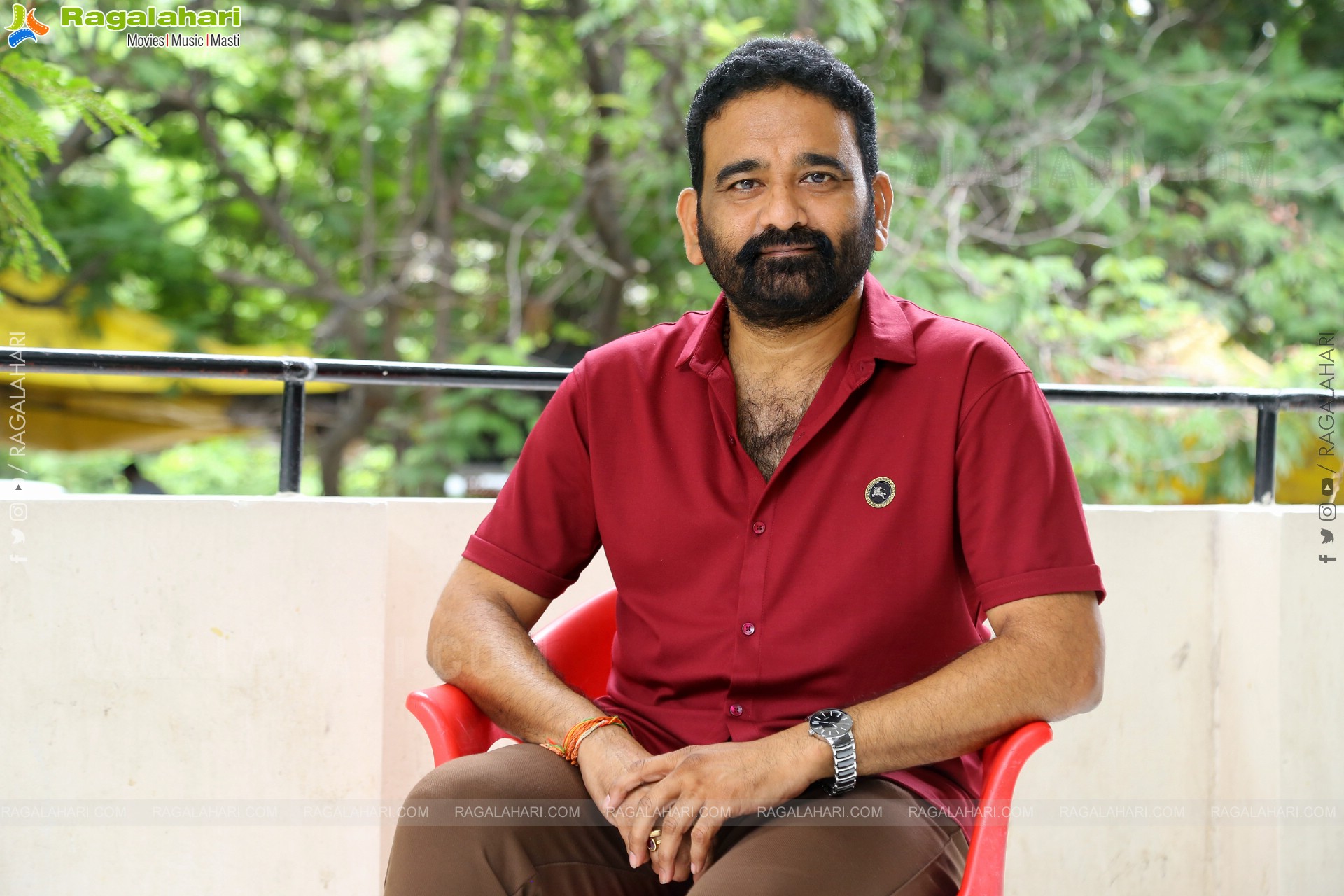 DY Chowdary at Love You Ram Interview, HD Gallery