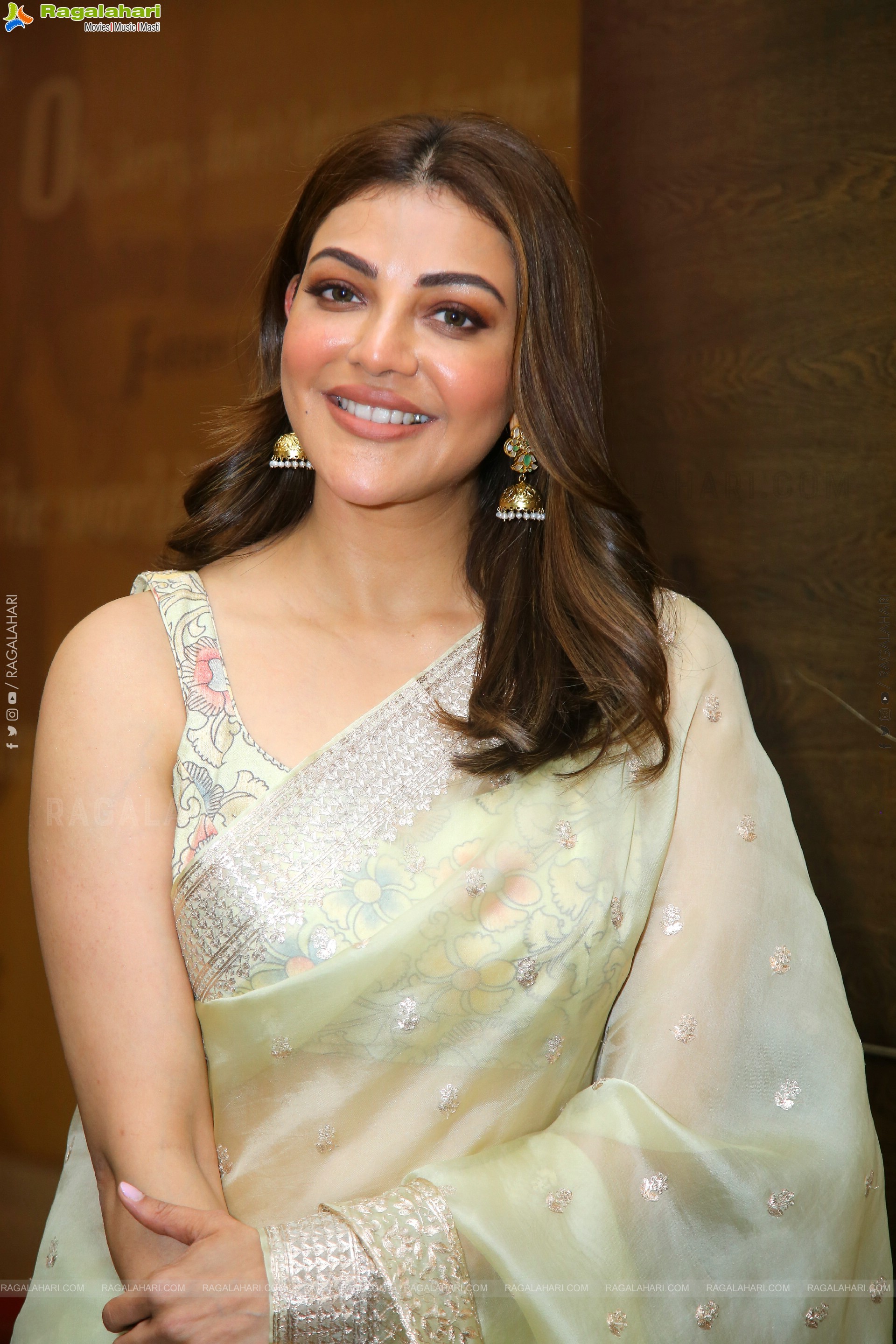 Kajal Aggarwal at Satyabhama Teaser Launch, HD Gallery