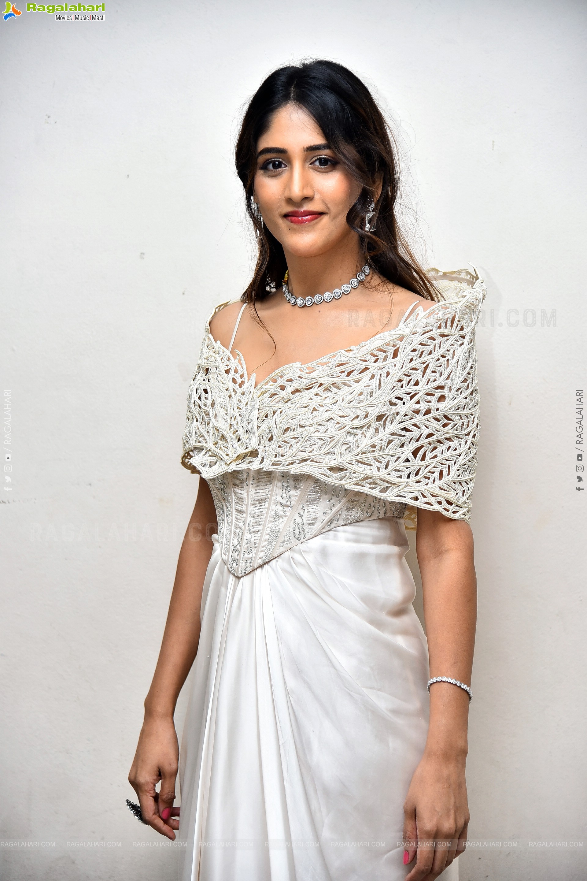 Chandini Chowdary at Yevam Pre-Release Event, HD Gallery