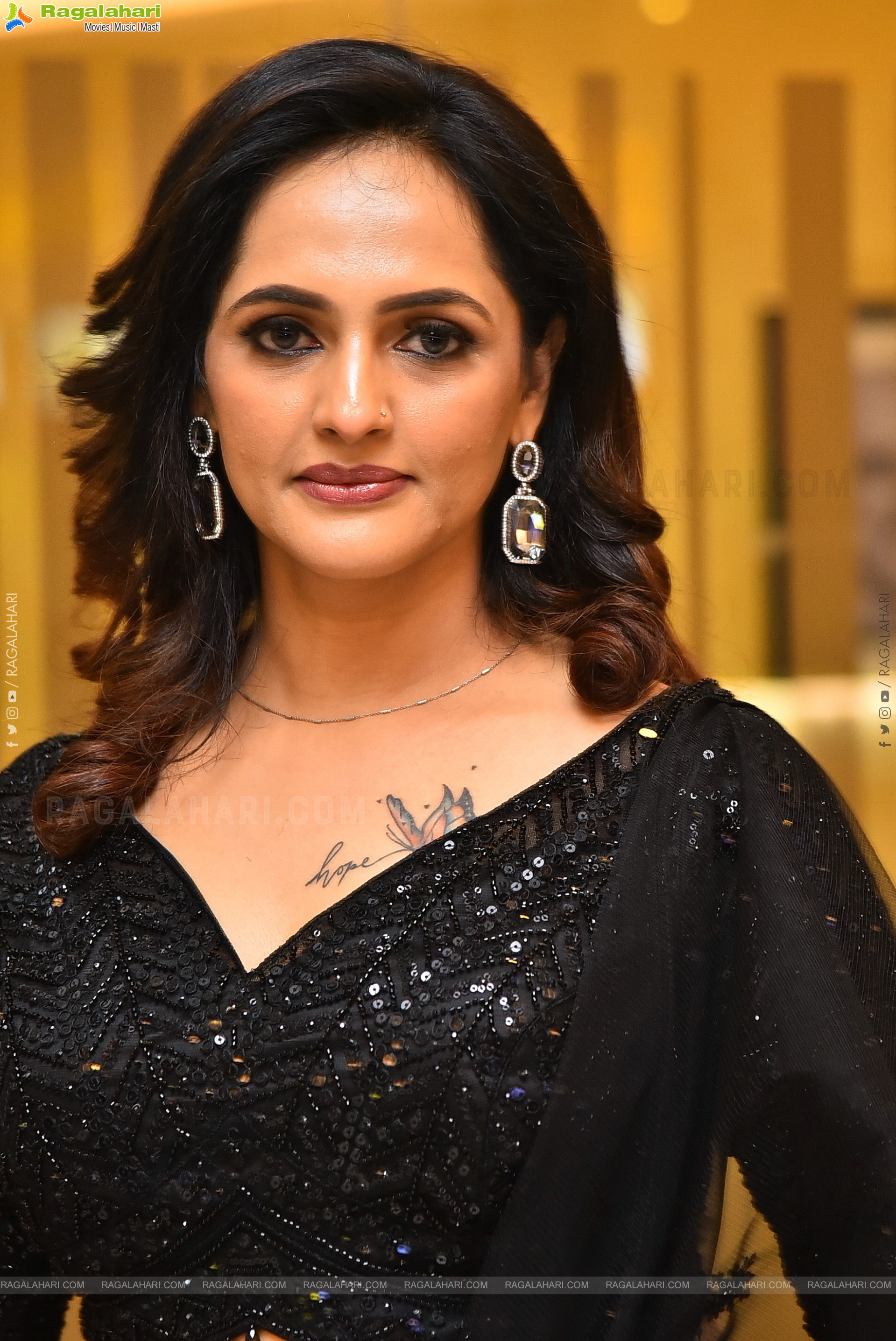 Jyothi Poorvaj at A Master Piece Teaser Launch Event, HD Gallery