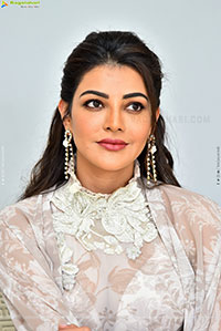 Kajal Aggarwal at Satyabhama Movie Interview, HD Gallery