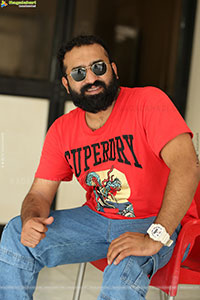 Sricharan Pakala at Satyabhama Movie Interview, HD Gallery