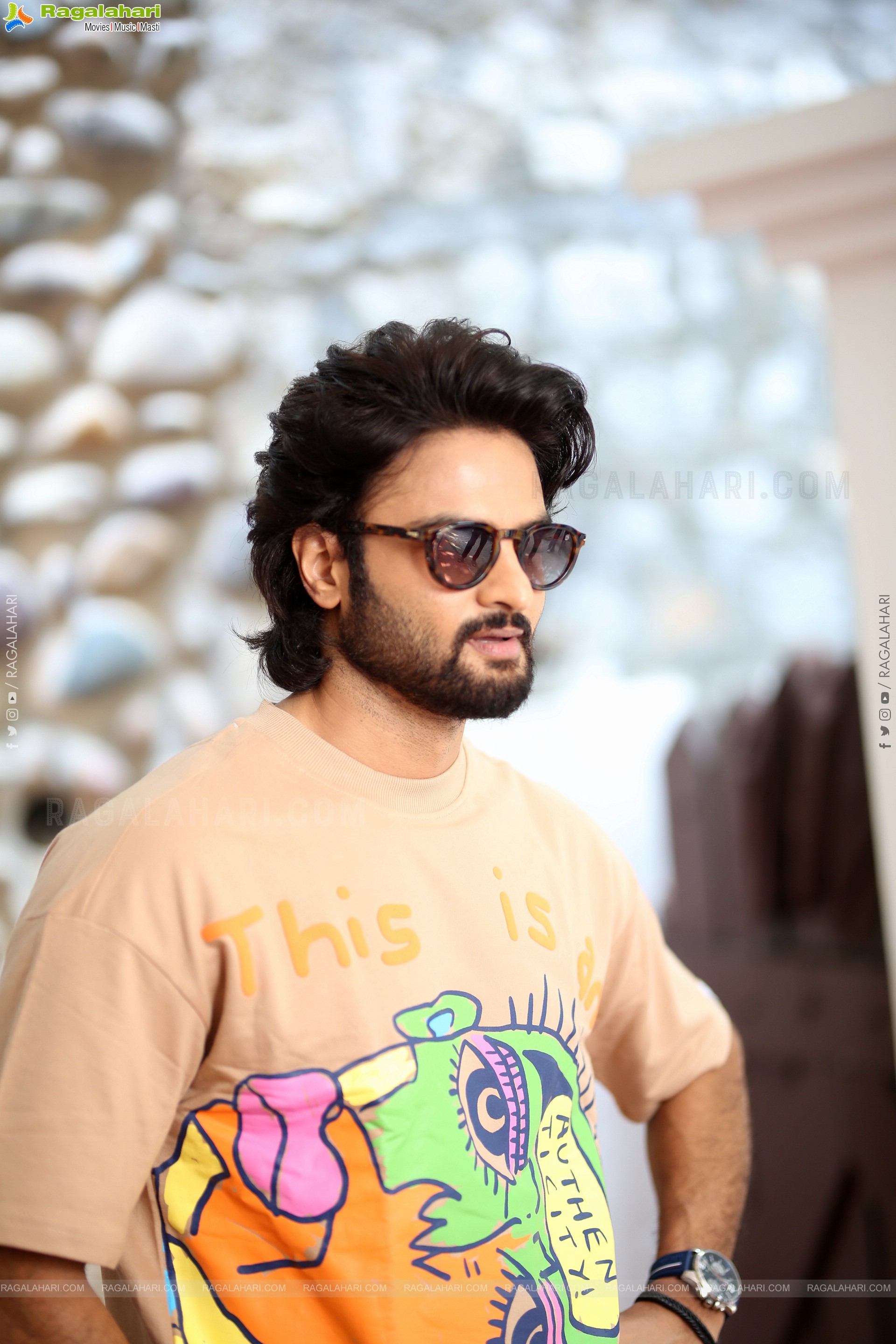 Sudheer Babu at Harom Hara Interview, HD Gallery