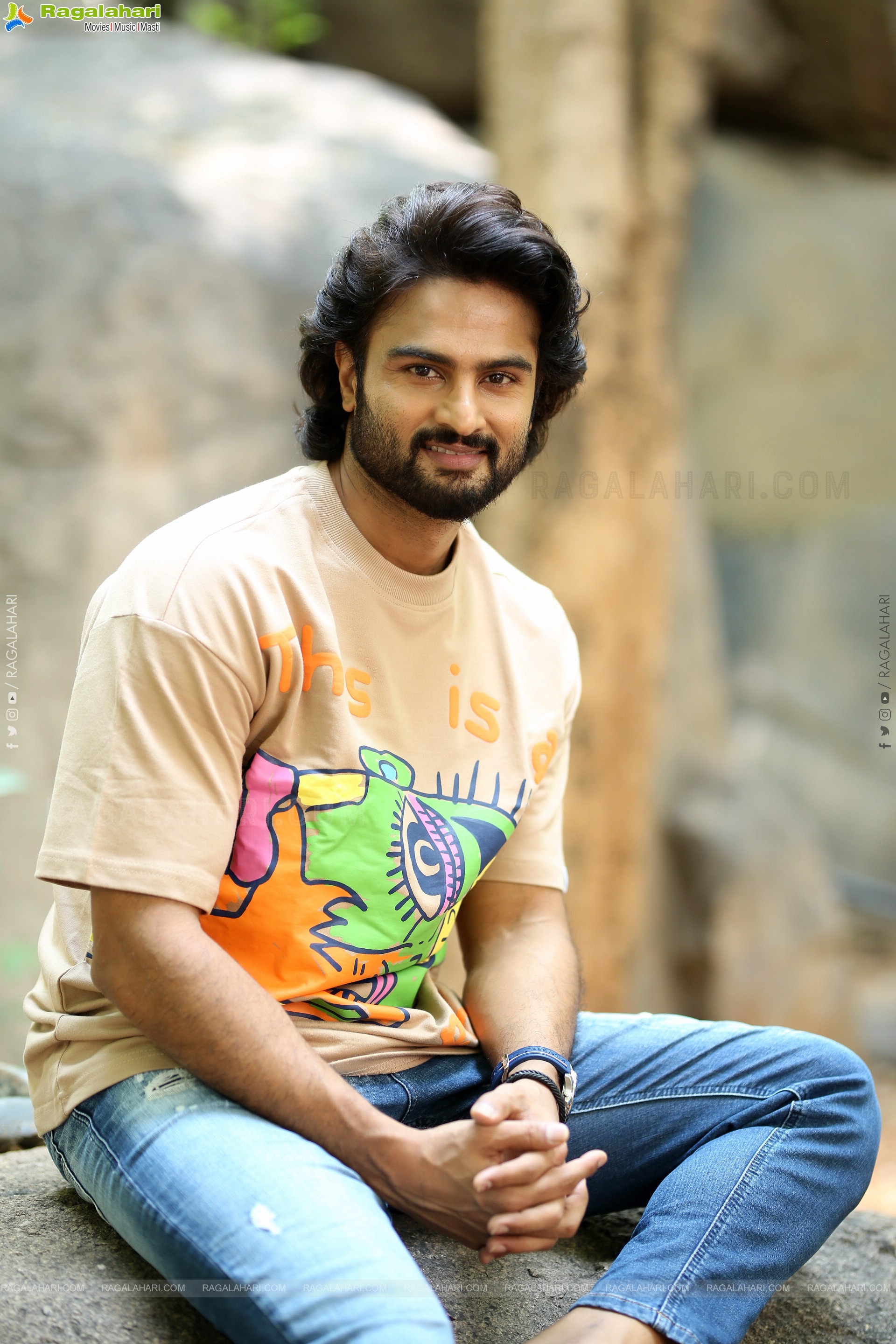 Sudheer Babu at Harom Hara Interview, HD Gallery