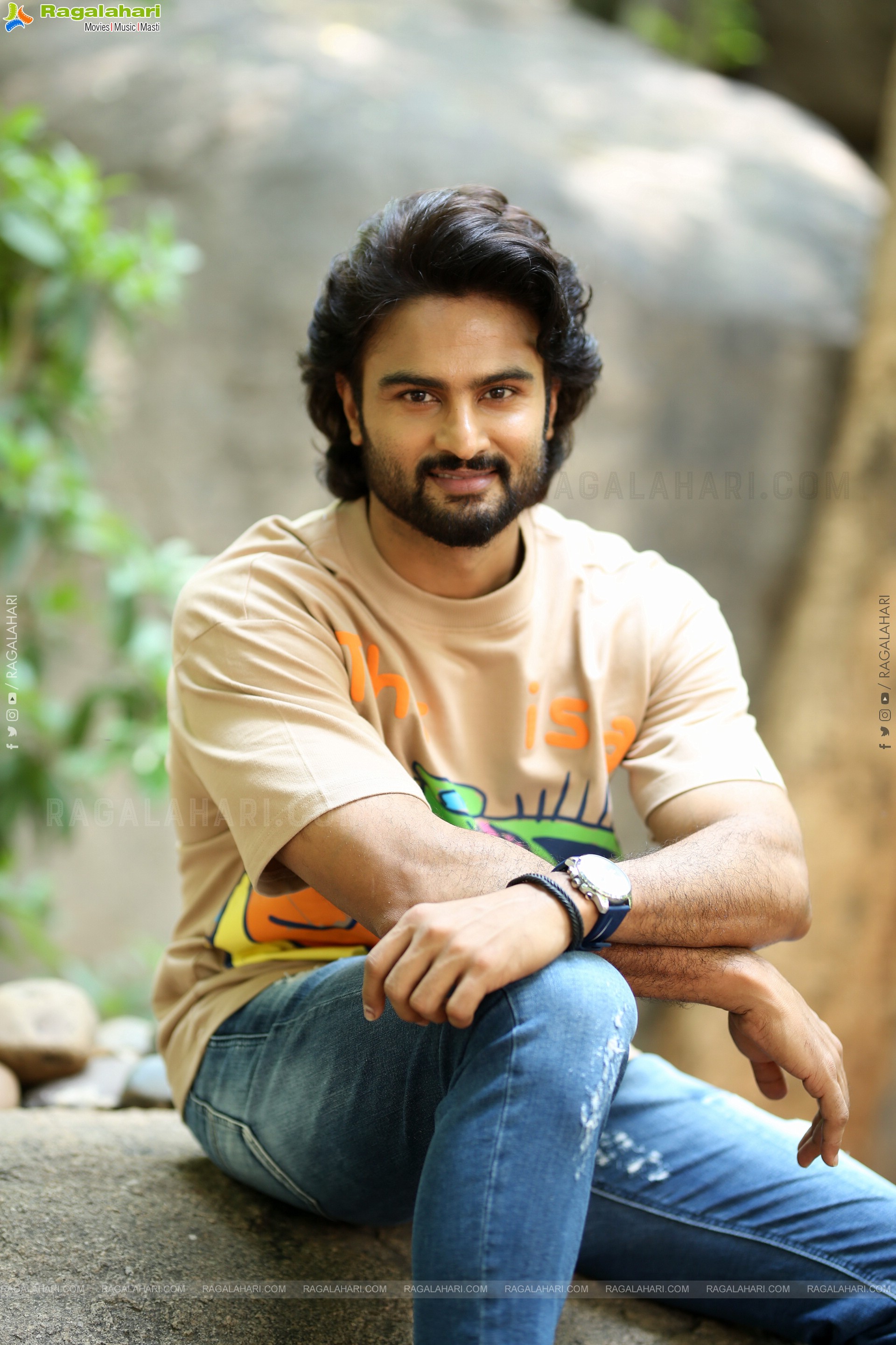 Sudheer Babu at Harom Hara Interview, HD Gallery