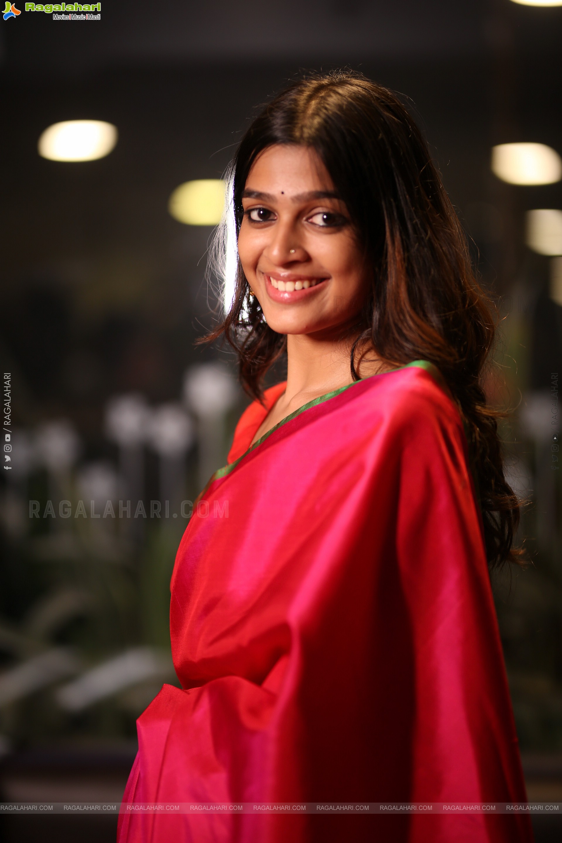 Ananthika Sanilkumar at 8 Vasantalu Pre-release Event, HD Gallery