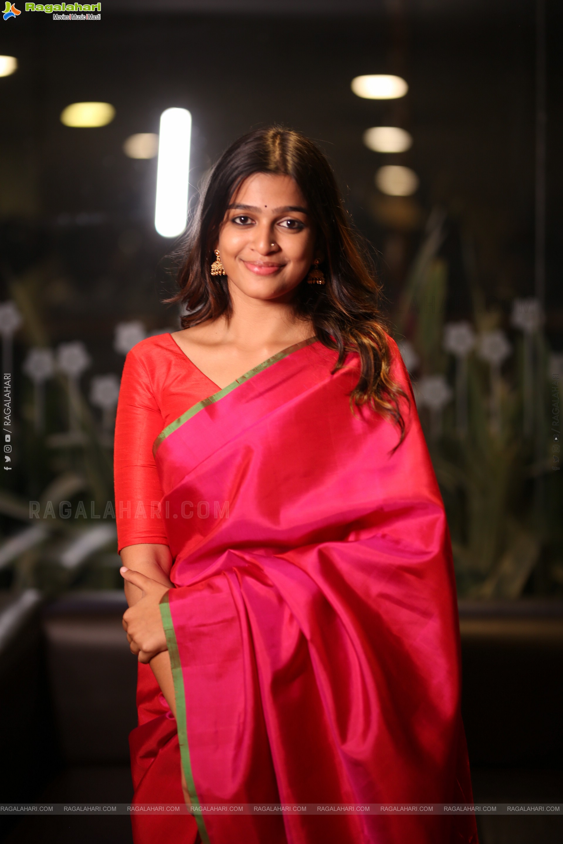 Ananthika Sanilkumar at 8 Vasantalu Pre-release Event, HD Gallery