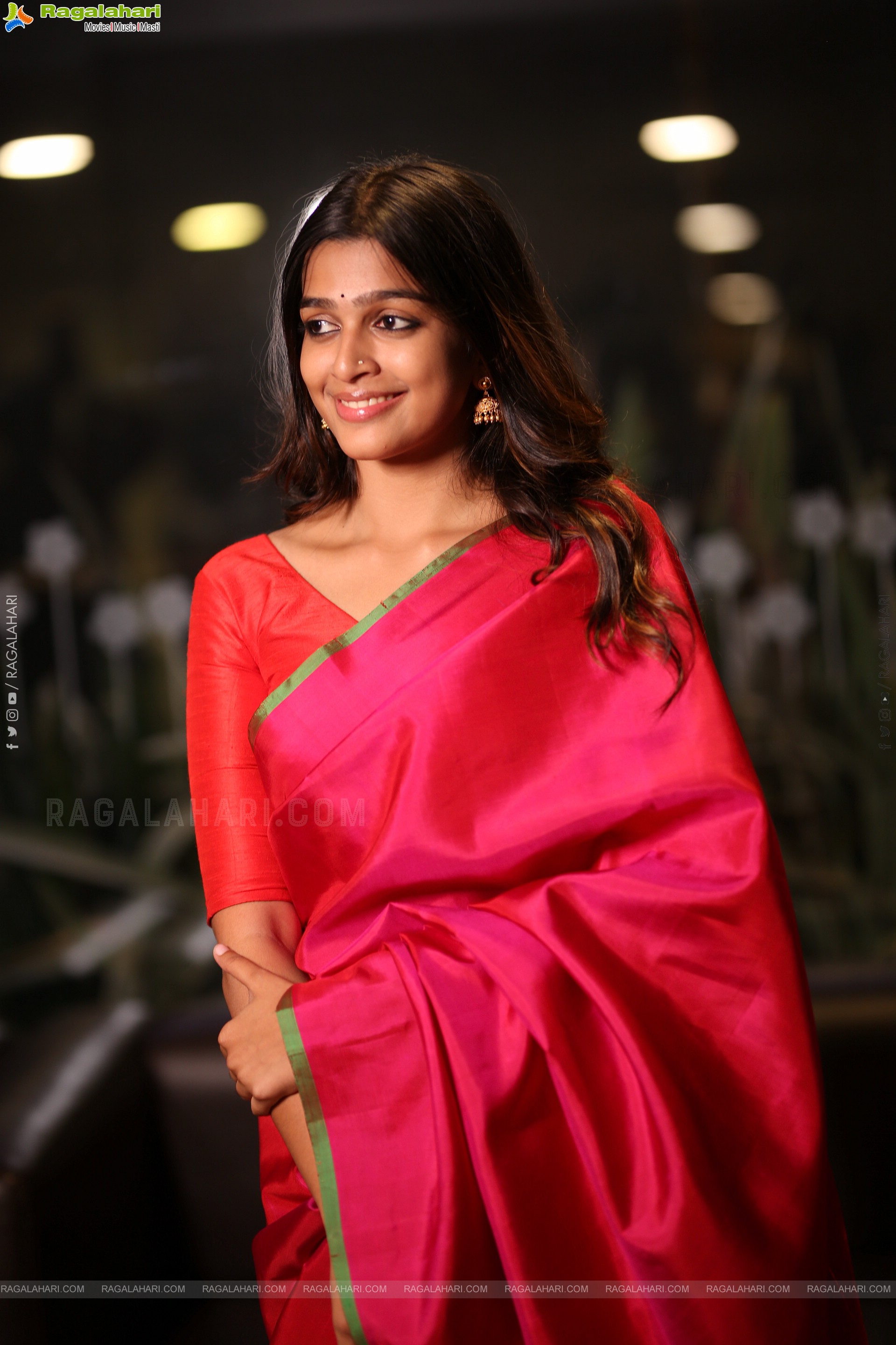 Ananthika Sanilkumar at 8 Vasantalu Pre-release Event, HD Gallery