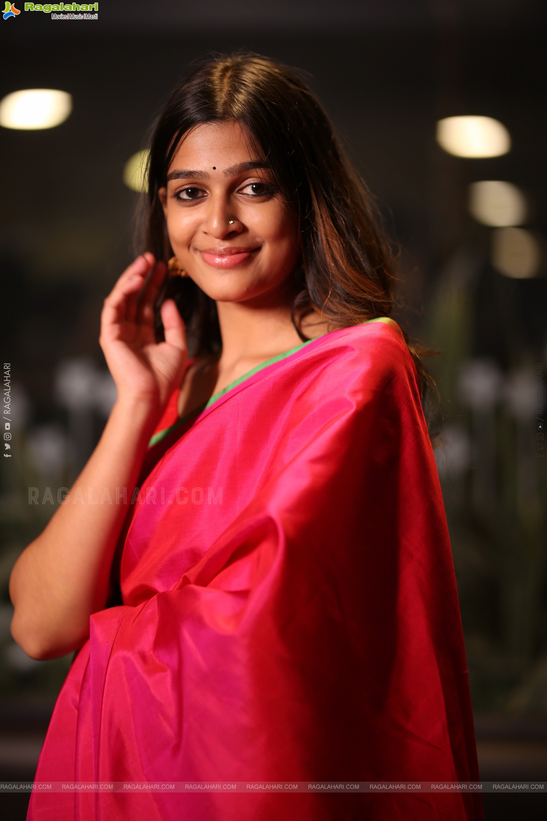 Ananthika Sanilkumar at 8 Vasantalu Pre-release Event, HD Gallery