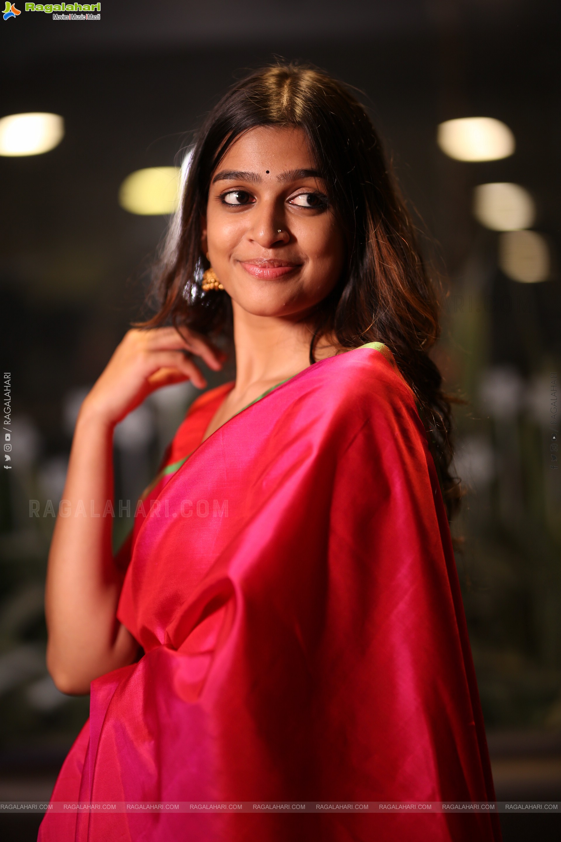 Ananthika Sanilkumar at 8 Vasantalu Pre-release Event, HD Gallery