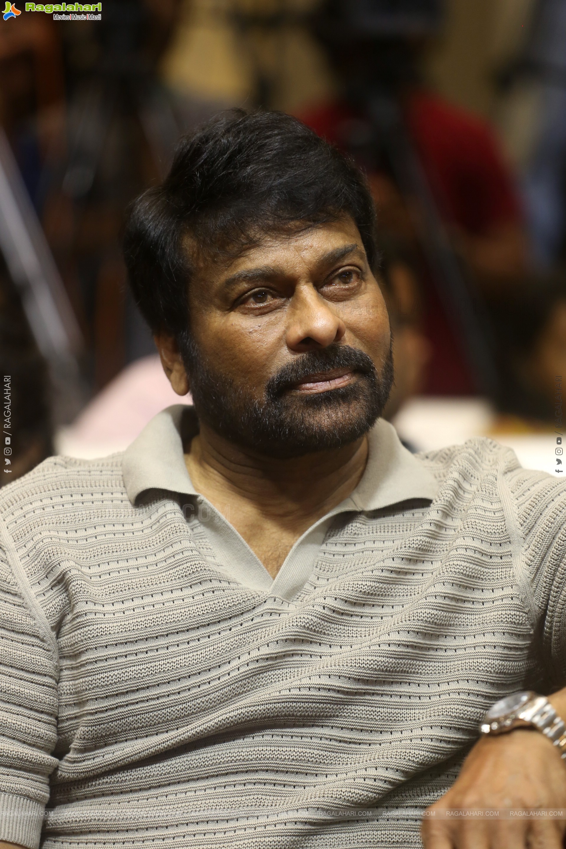 Chiranjeevi at Kuberaa Blockbuster Meet, HD Gallery