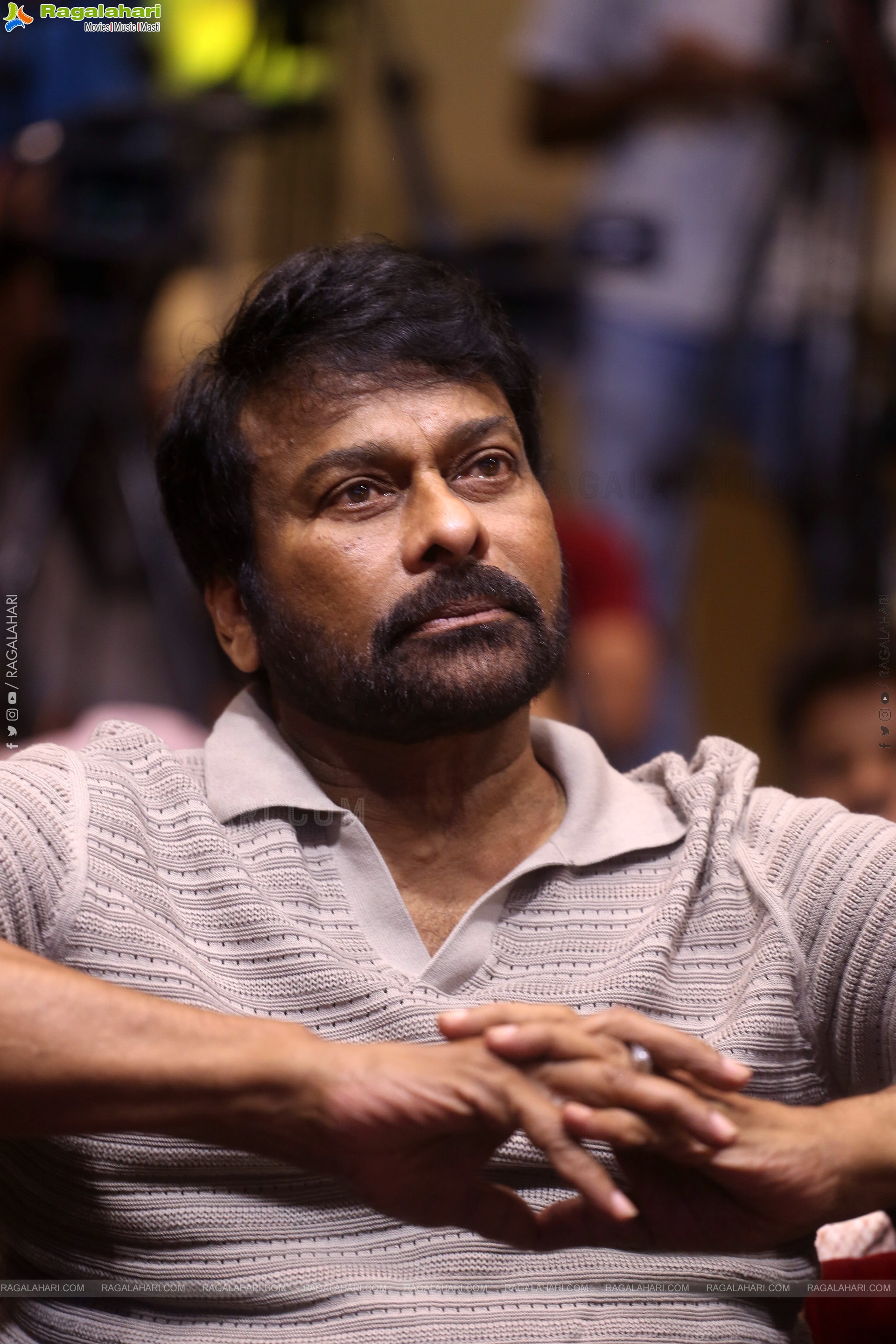 Chiranjeevi at Kuberaa Blockbuster Meet, HD Gallery
