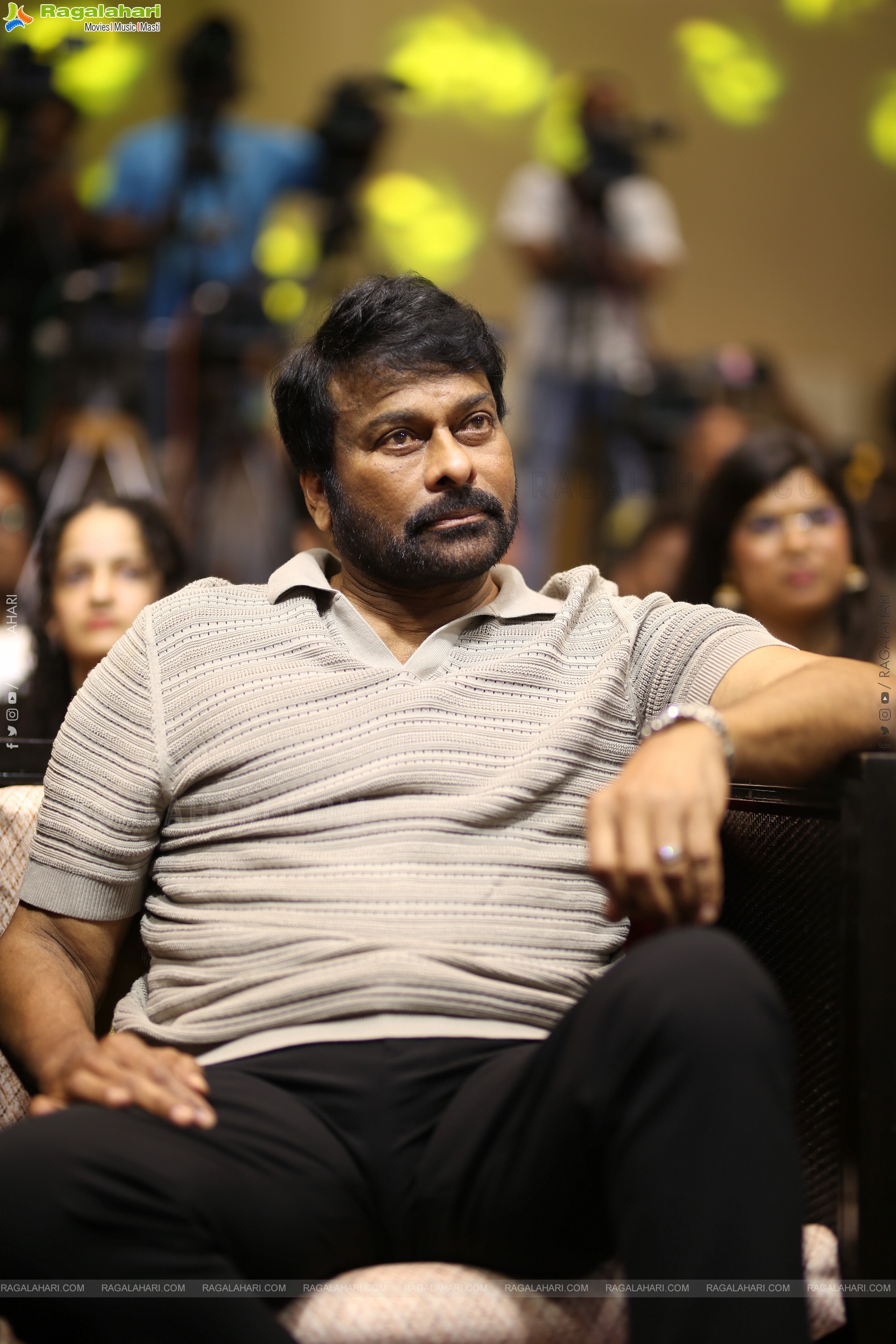 Chiranjeevi at Kuberaa Blockbuster Meet, HD Gallery