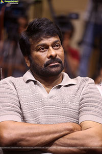 Chiranjeevi at Kuberaa Blockbuster Meet, HD Gallery
