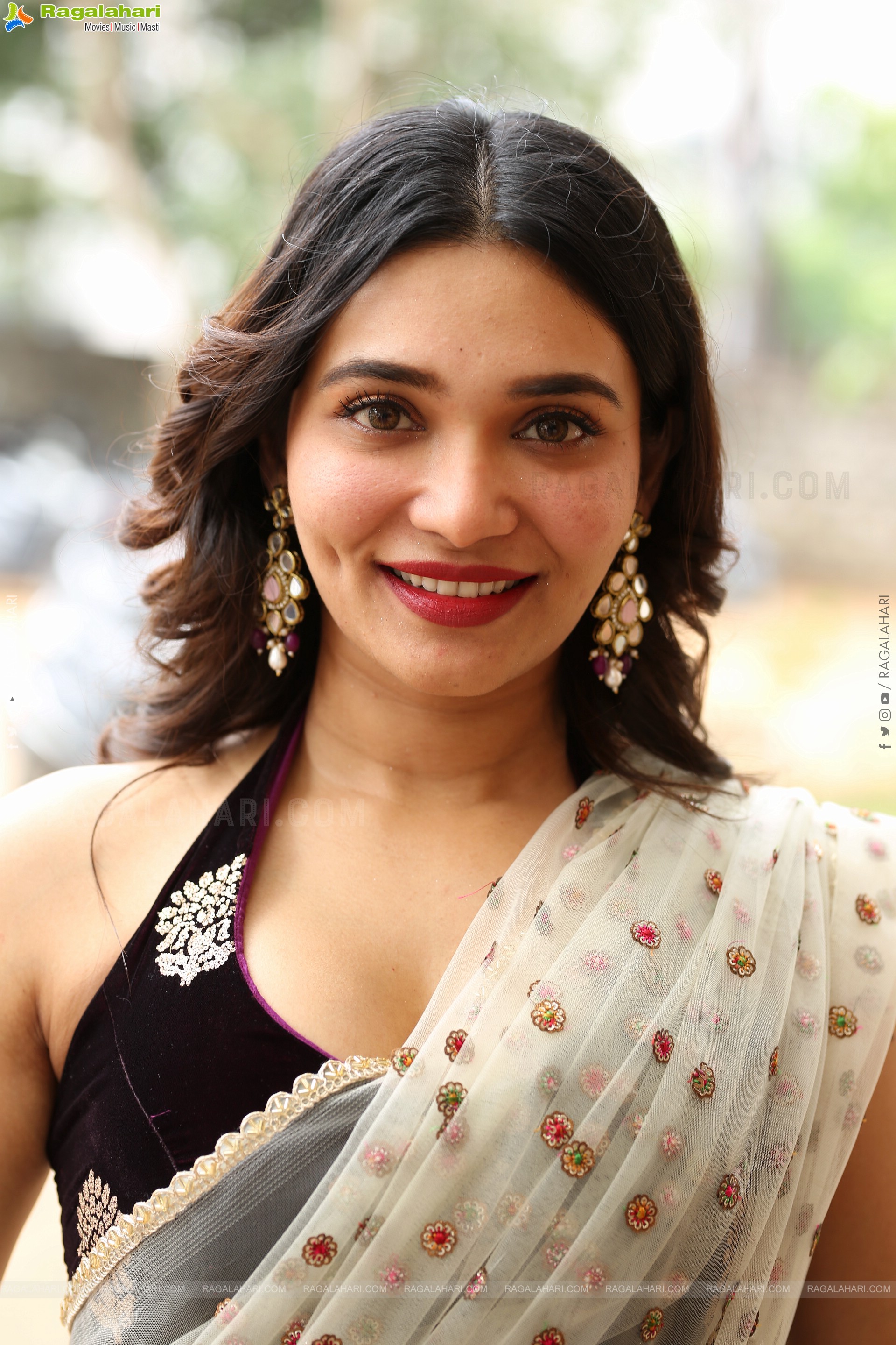 Jenifer Emmanuel at Paramapada Sopanam Teaser Launch, HD Gallery