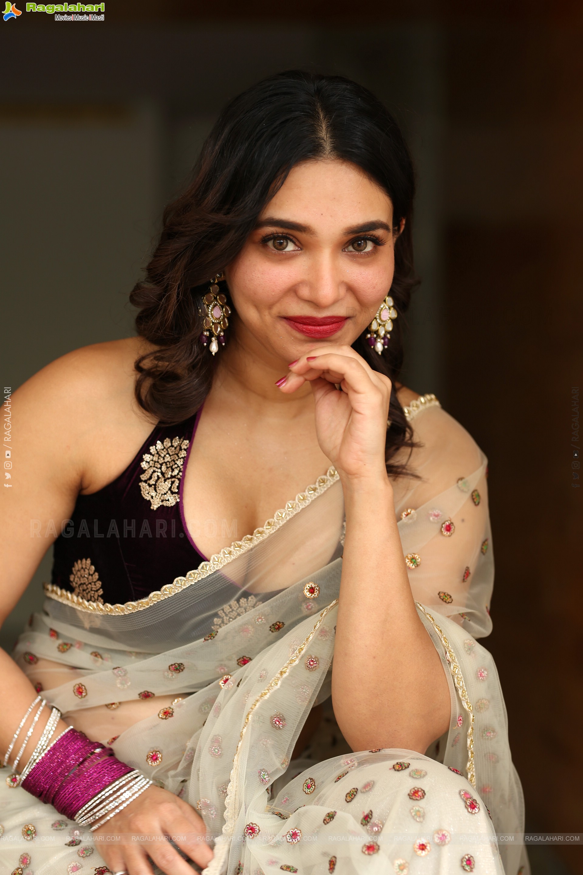 Jenifer Emmanuel at Paramapada Sopanam Teaser Launch, HD Gallery