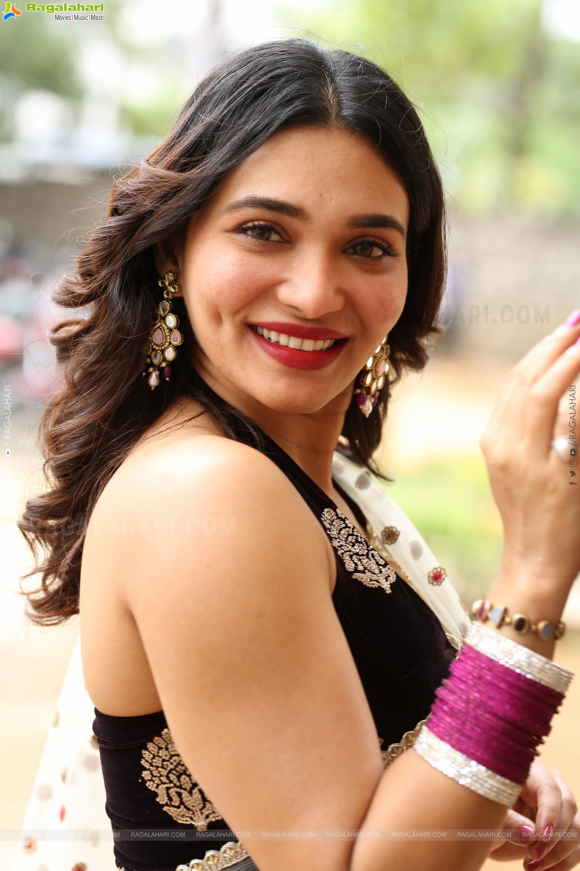 Jenifer Emmanuel at Paramapada Sopanam Teaser Launch, HD Gallery