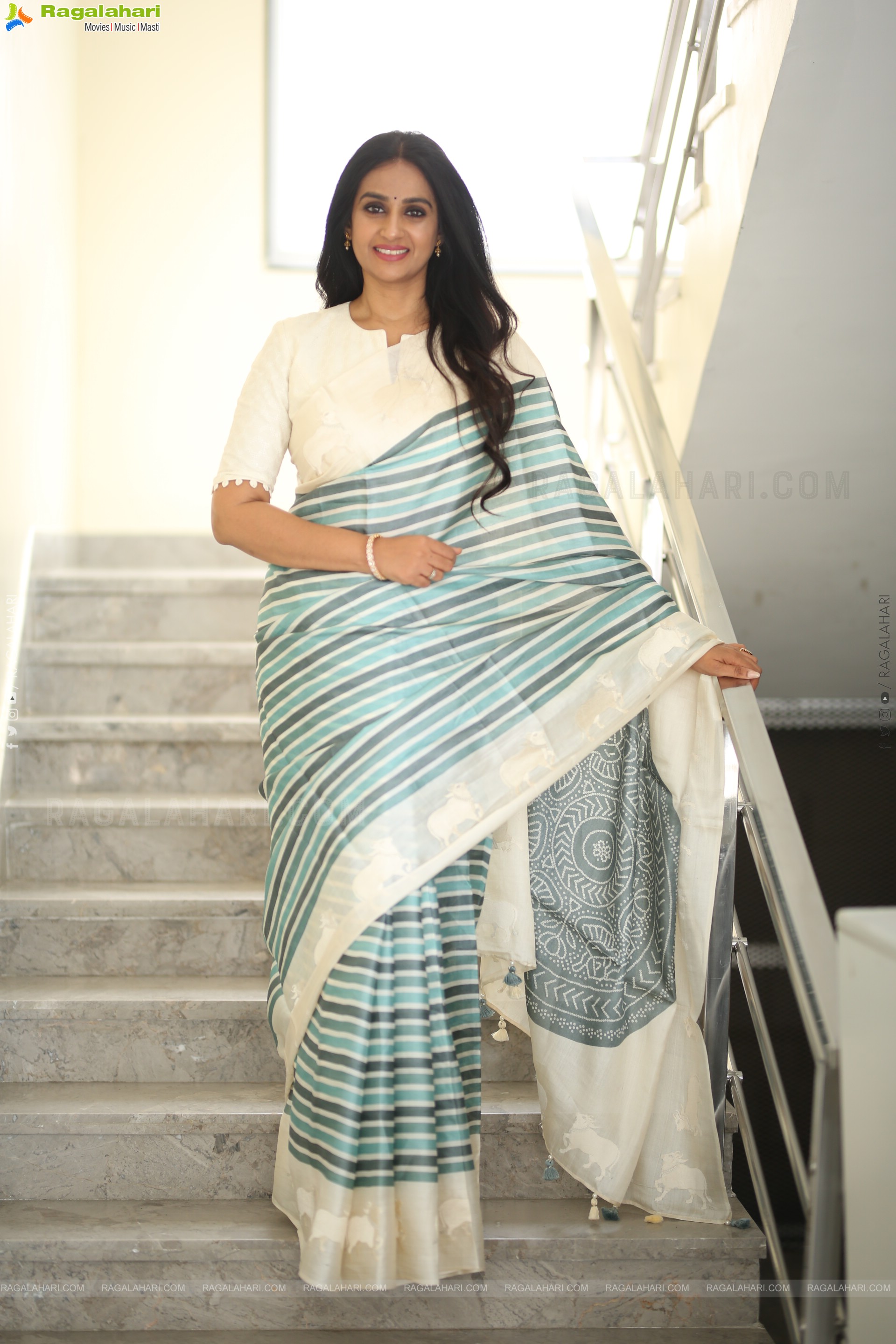 Laya stills at Thammudu Movie Interview, HD Gallery