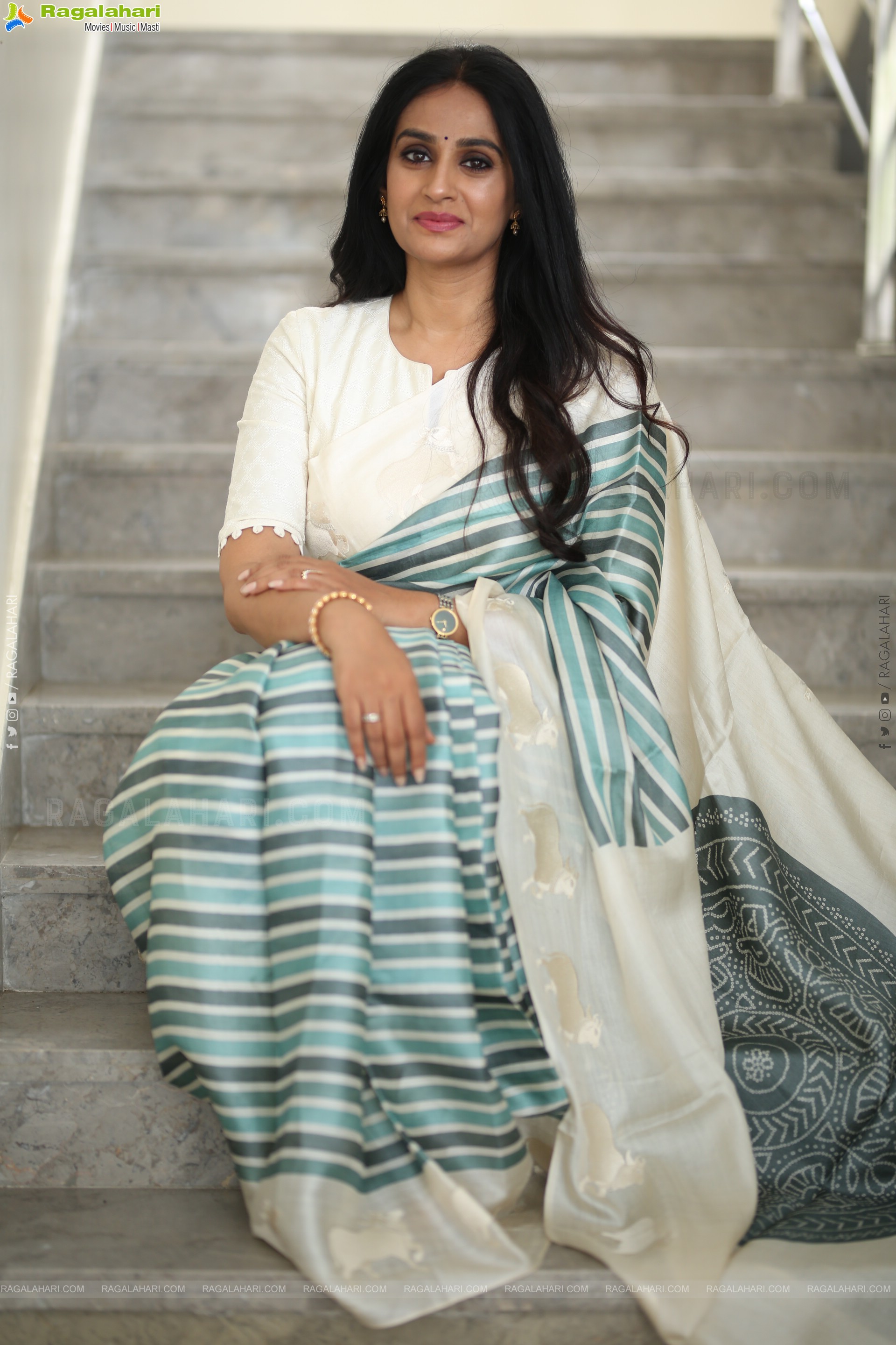 Laya stills at Thammudu Movie Interview, HD Gallery