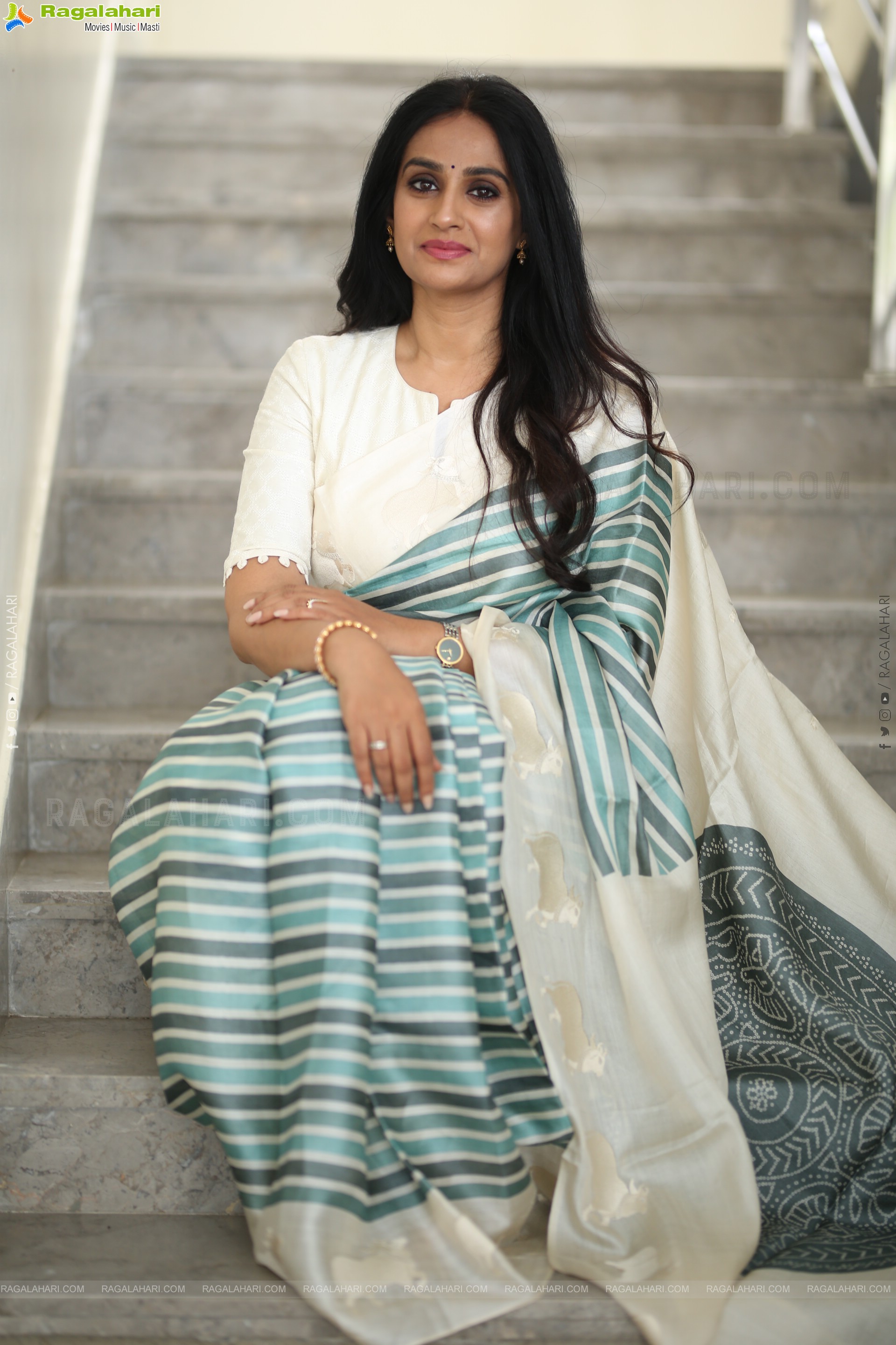 Laya stills at Thammudu Movie Interview, HD Gallery