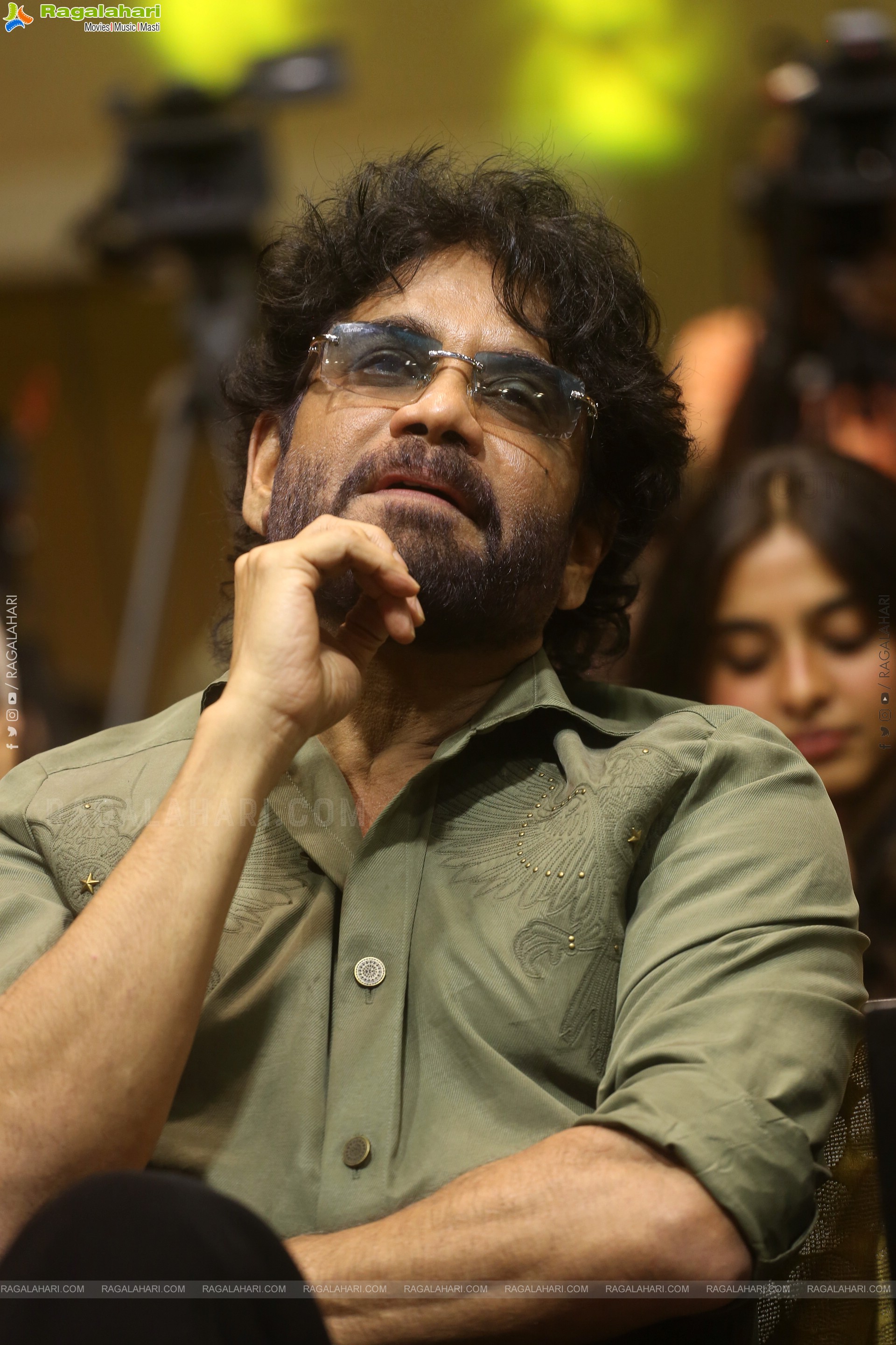Nagarjuna at Kuberaa Blockbuster Meet, HD Gallery