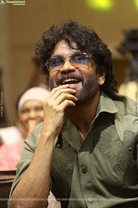 Nagarjuna at Kuberaa Blockbuster Meet, HD Gallery
