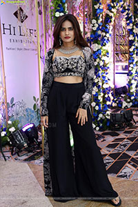 Naziya Khan Stills in Black Designer Dress, HD Gallery