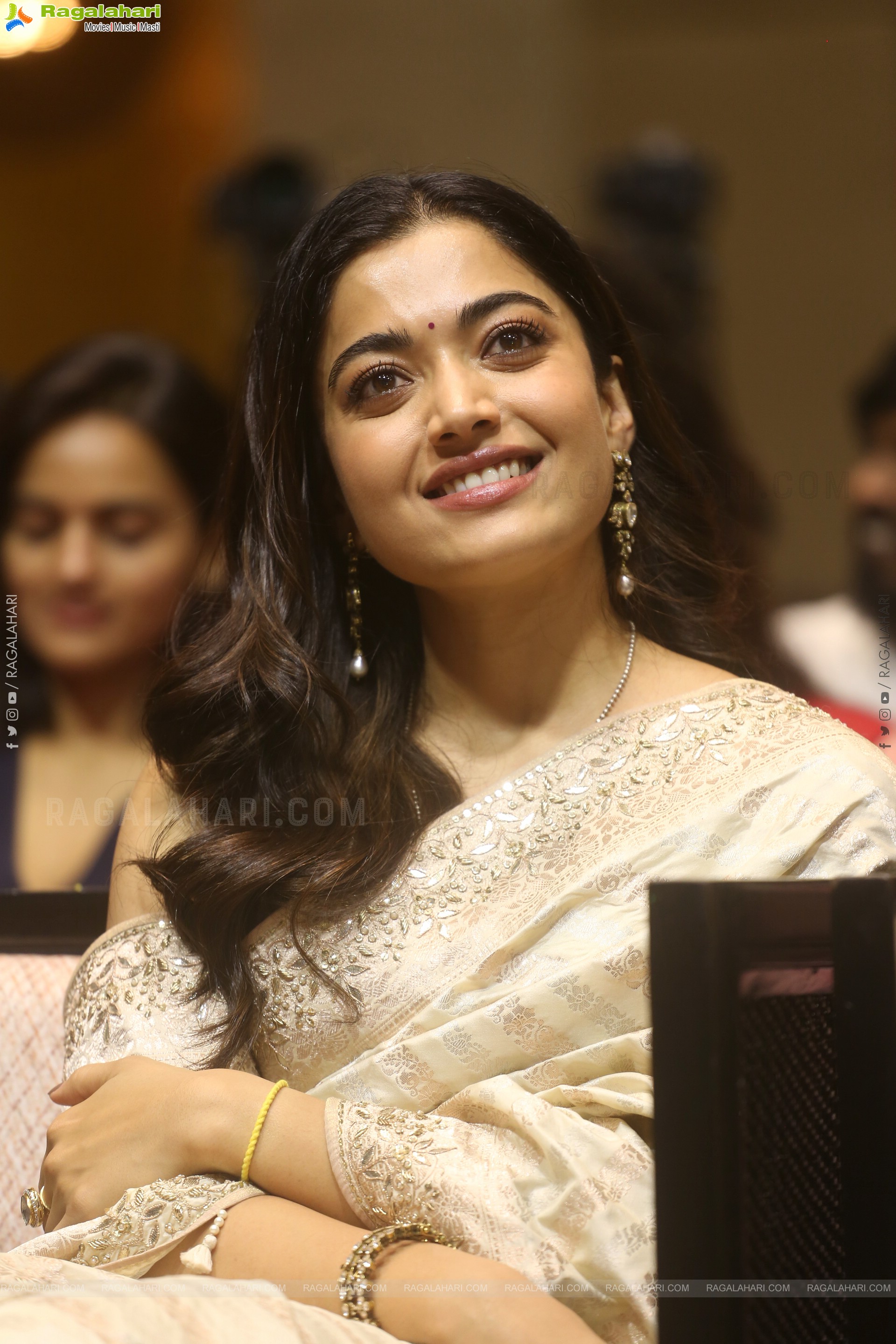 Rashmika Mandanna at Kuberaa Thank You Meet, HD Gallery
