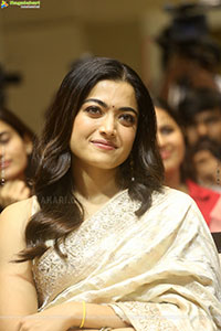 Rashmika Mandanna at Kuberaa Thank You Meet, HD Gallery