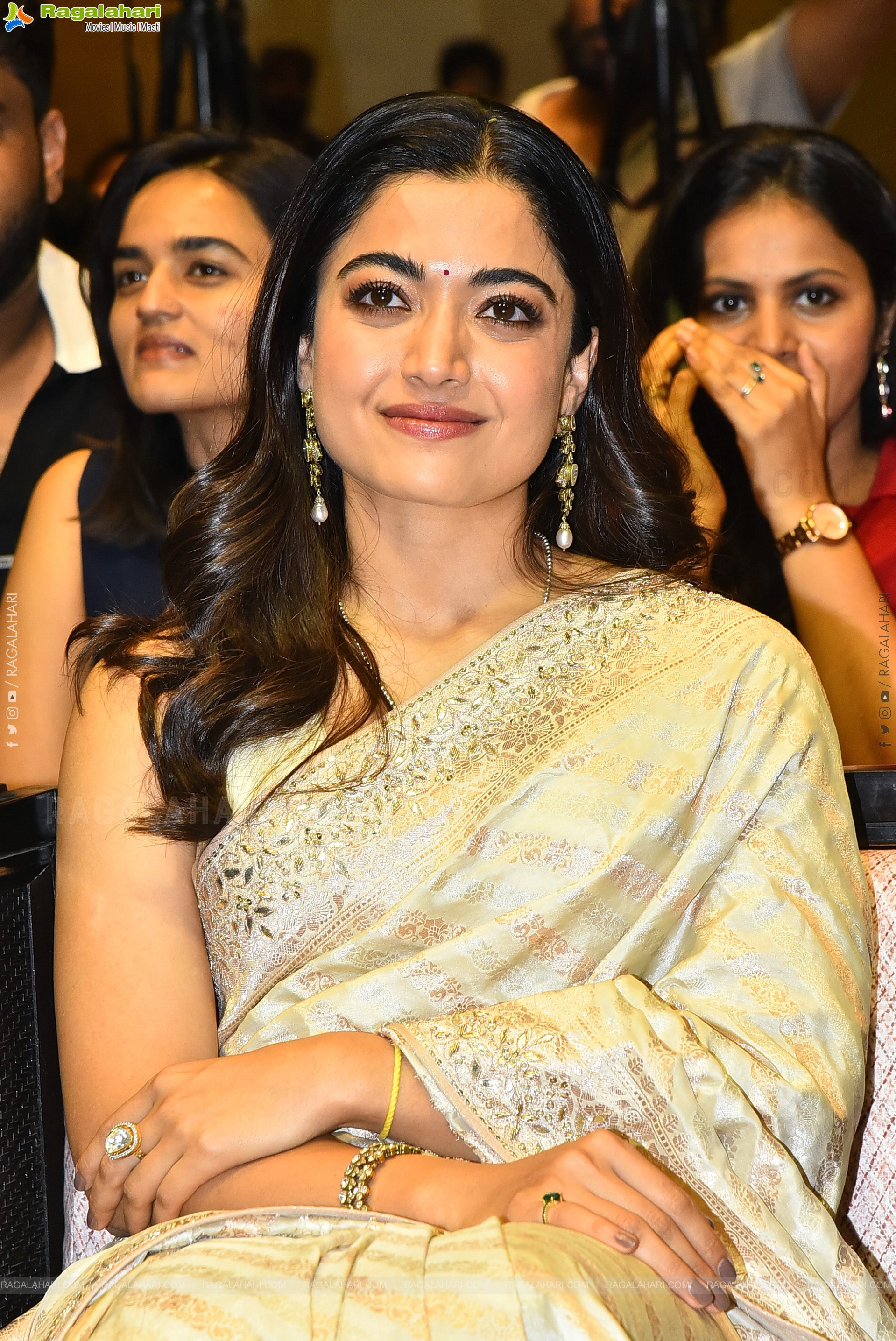 Rashmika Mandanna at Kuberaa Thank You Meet, HD Gallery