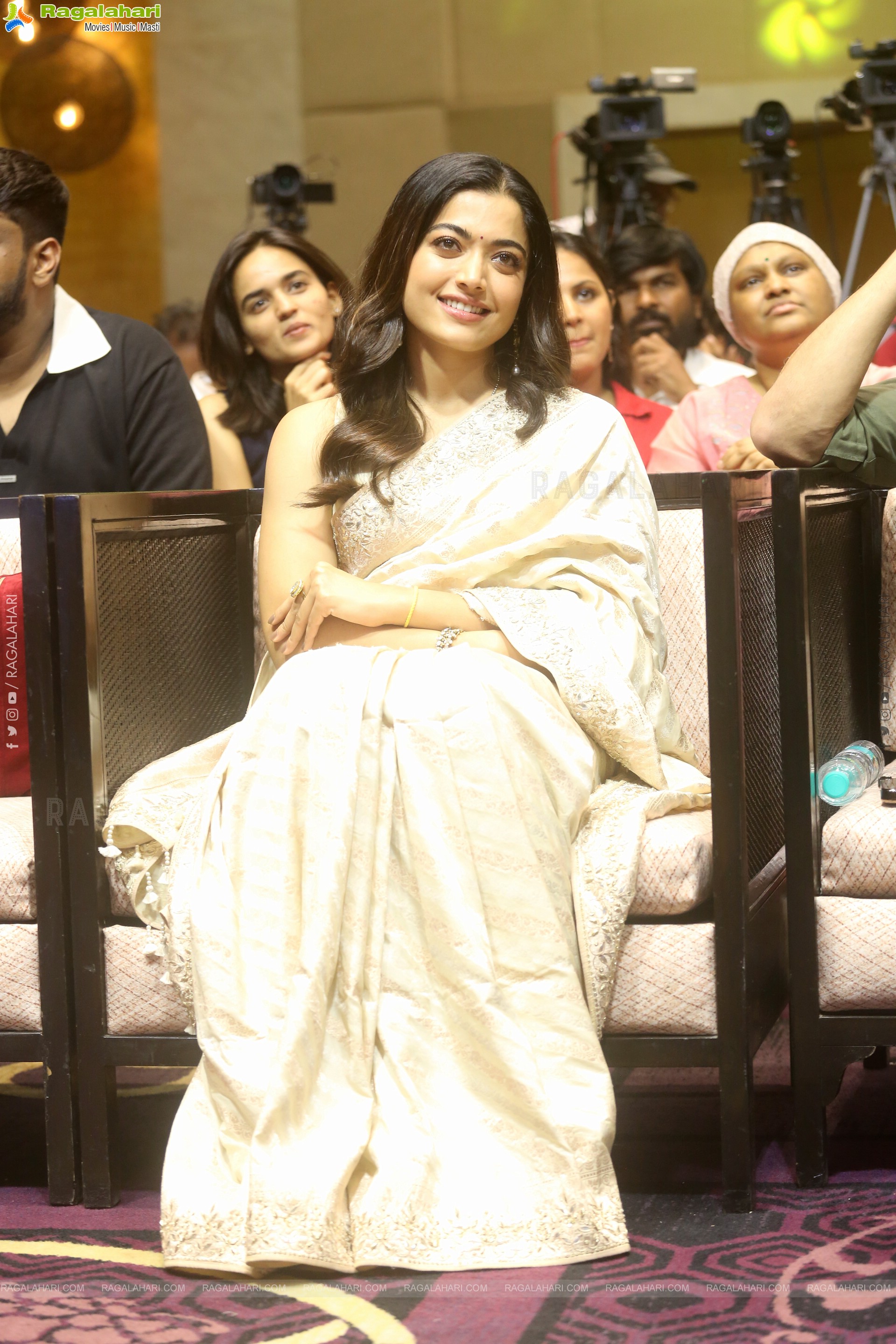 Rashmika Mandanna at Kuberaa Thank You Meet, HD Gallery