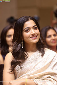 Rashmika Mandanna at Kuberaa Thank You Meet, HD Gallery