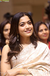 Rashmika Mandanna at Kuberaa Thank You Meet, HD Gallery