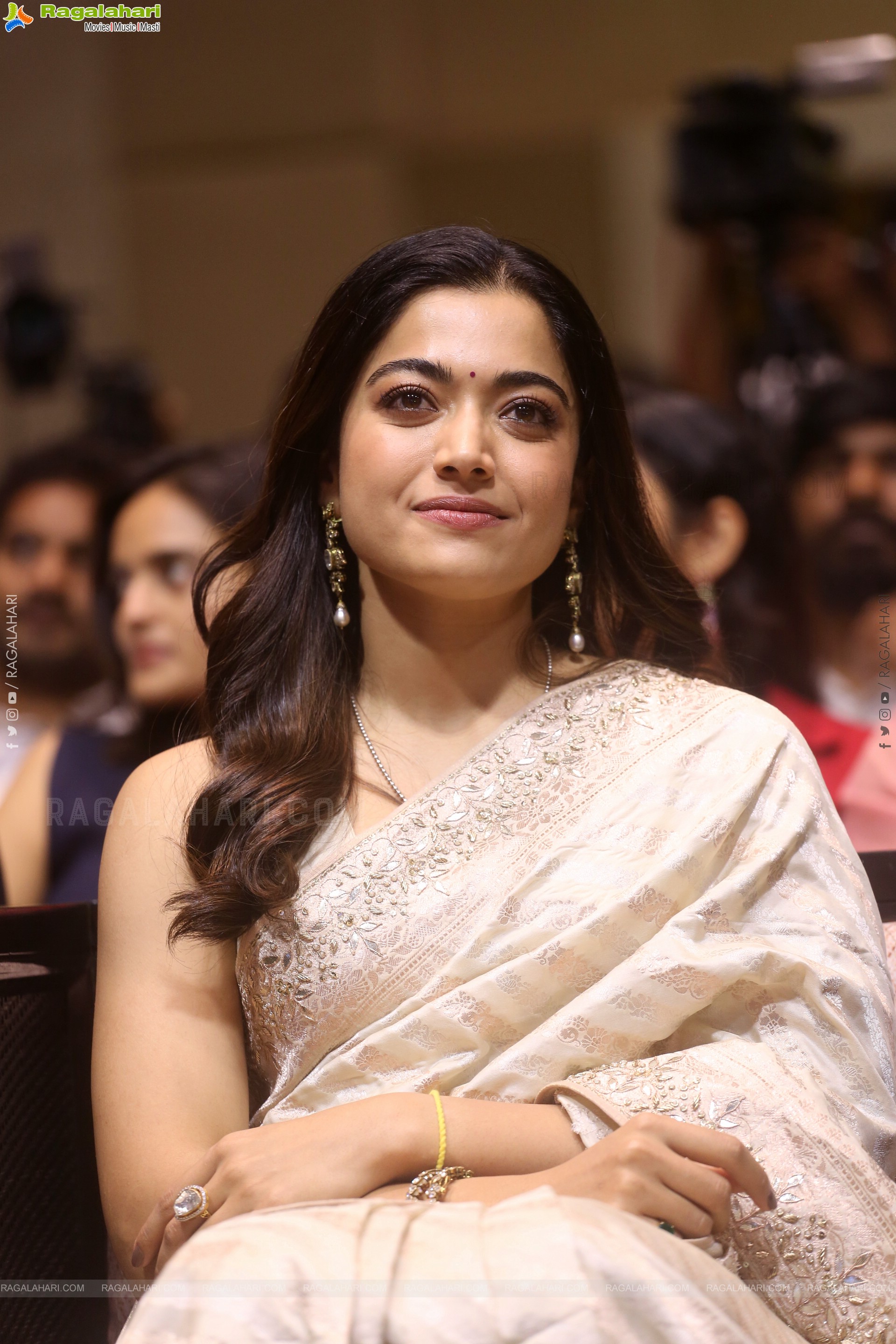 Rashmika Mandanna at Kuberaa Thank You Meet, HD Gallery
