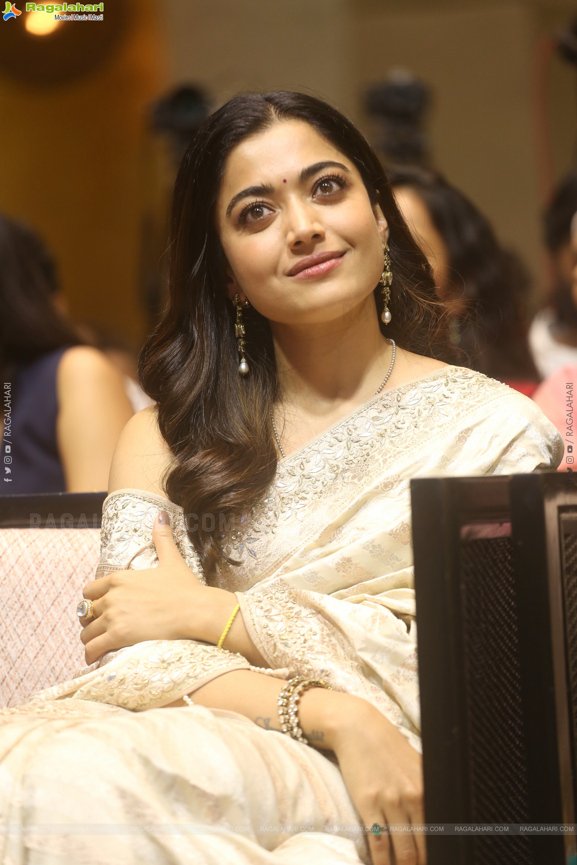 Rashmika Mandanna at Kuberaa Thank You Meet, HD Gallery