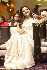 Rashmika Mandanna at Kuberaa Thank You Meet, HD Gallery