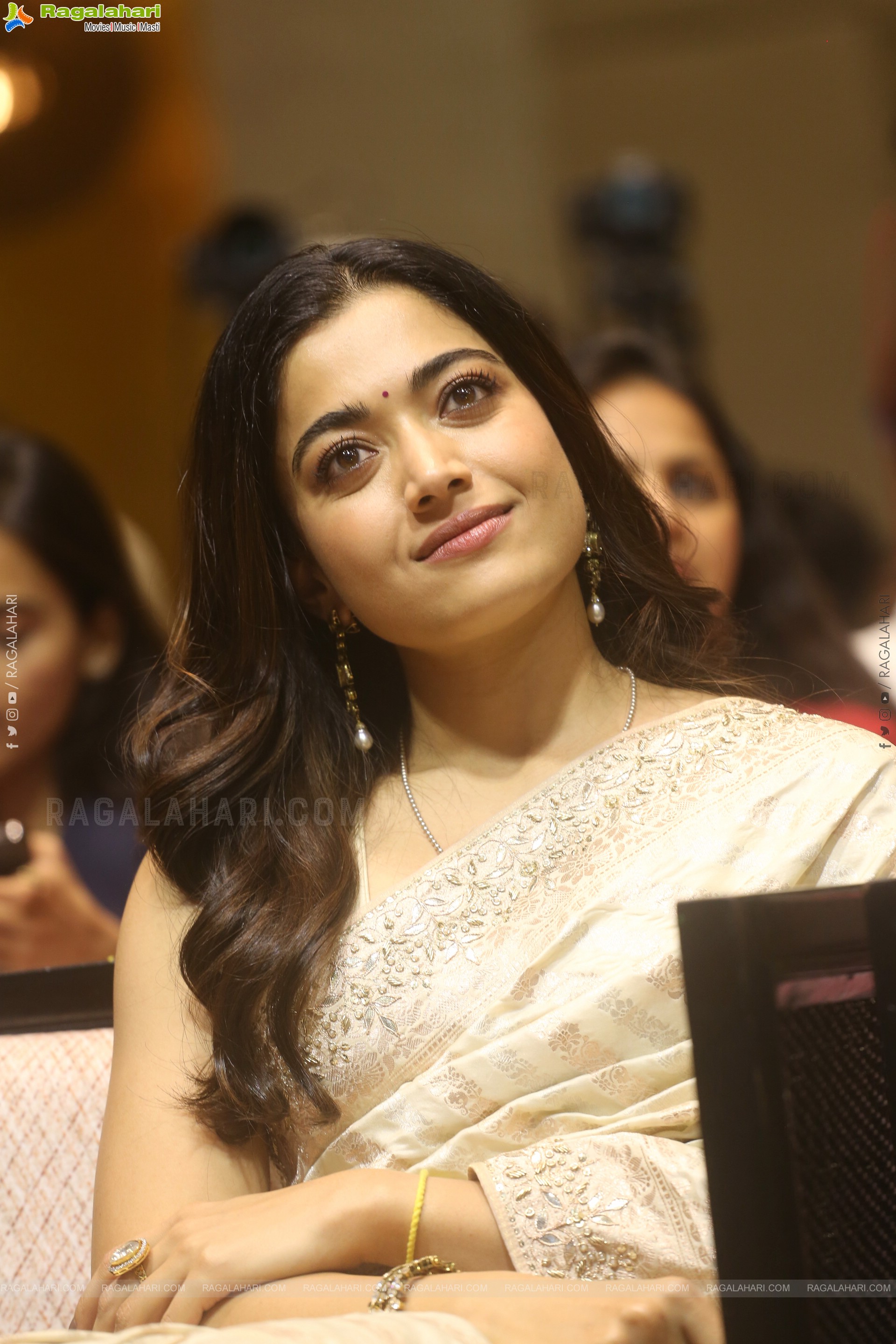 Rashmika Mandanna at Kuberaa Thank You Meet, HD Gallery
